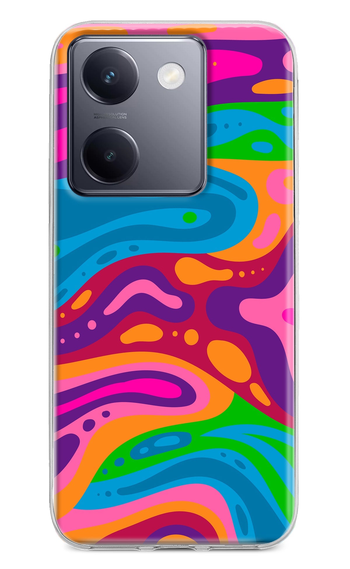 Trippy Pattern Vivo Y200 Pro Back Cover