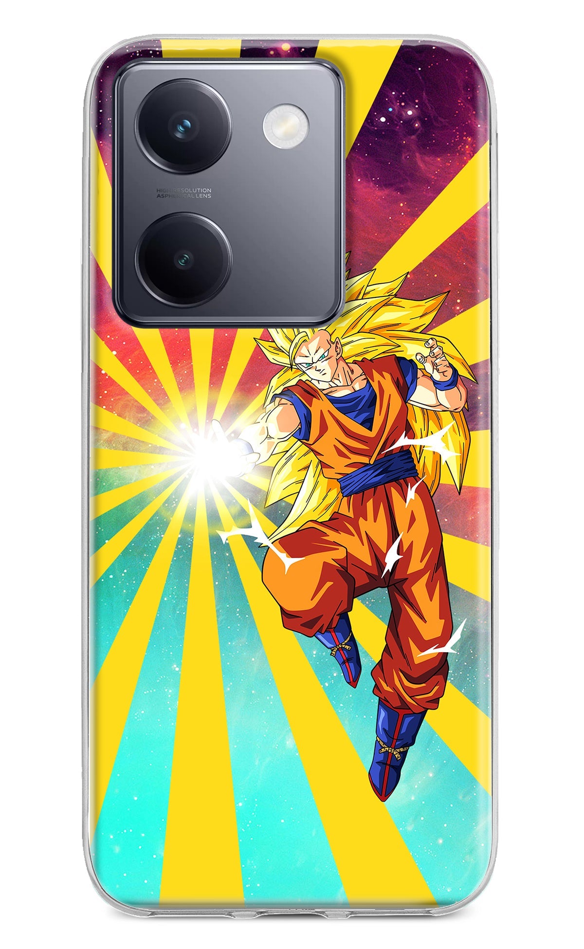 Goku Super Saiyan Vivo Y200 Pro Back Cover