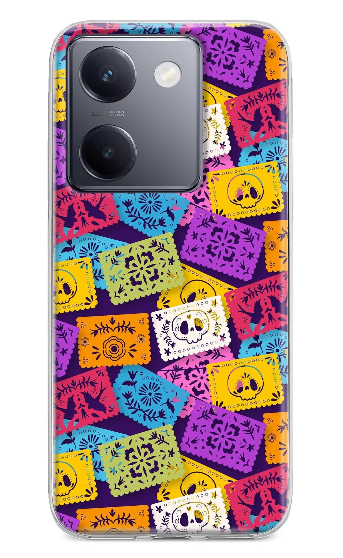 Mexican Pattern Vivo Y200 Pro Back Cover