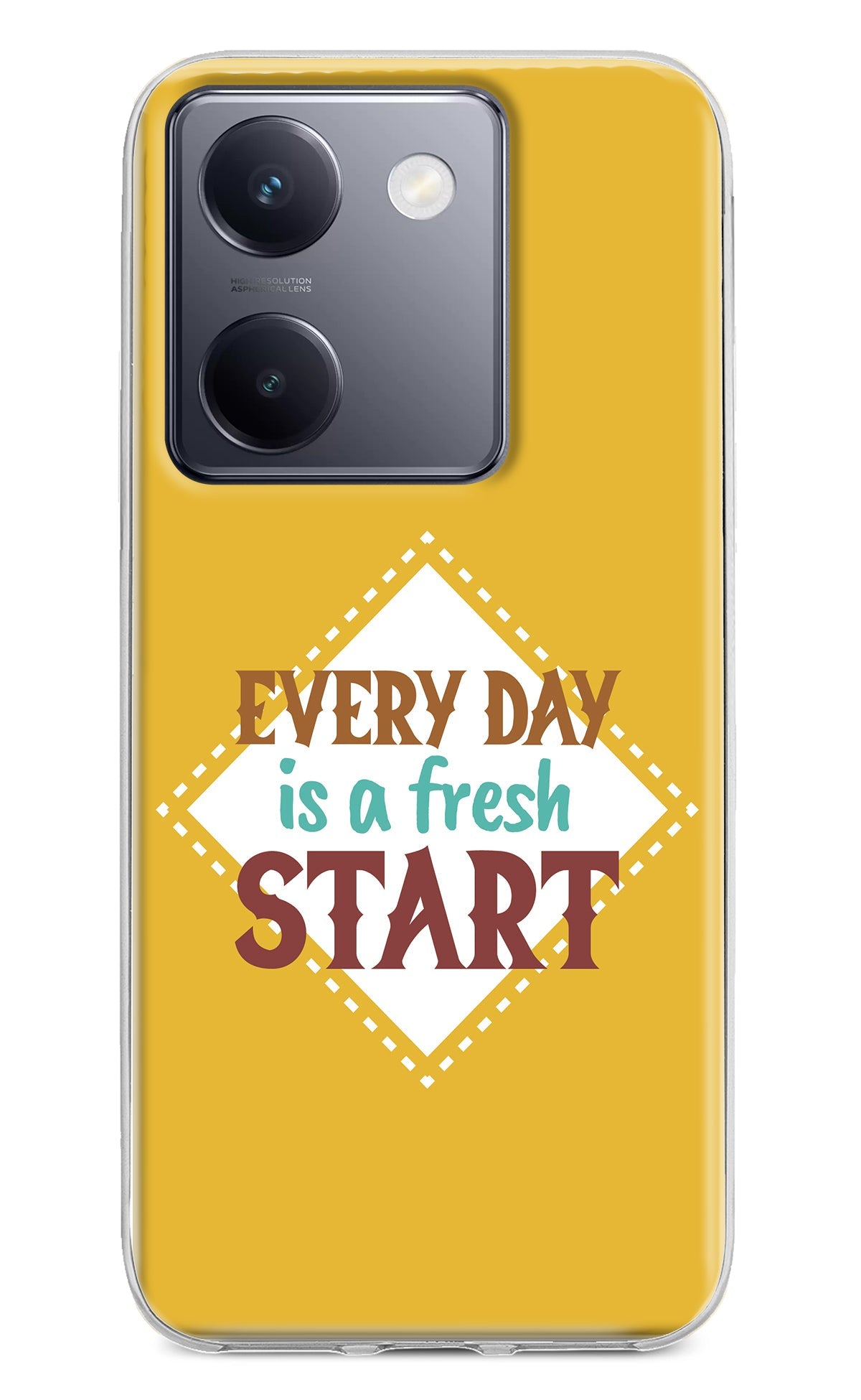 Every day is a Fresh Start Vivo Y200 Pro Back Cover