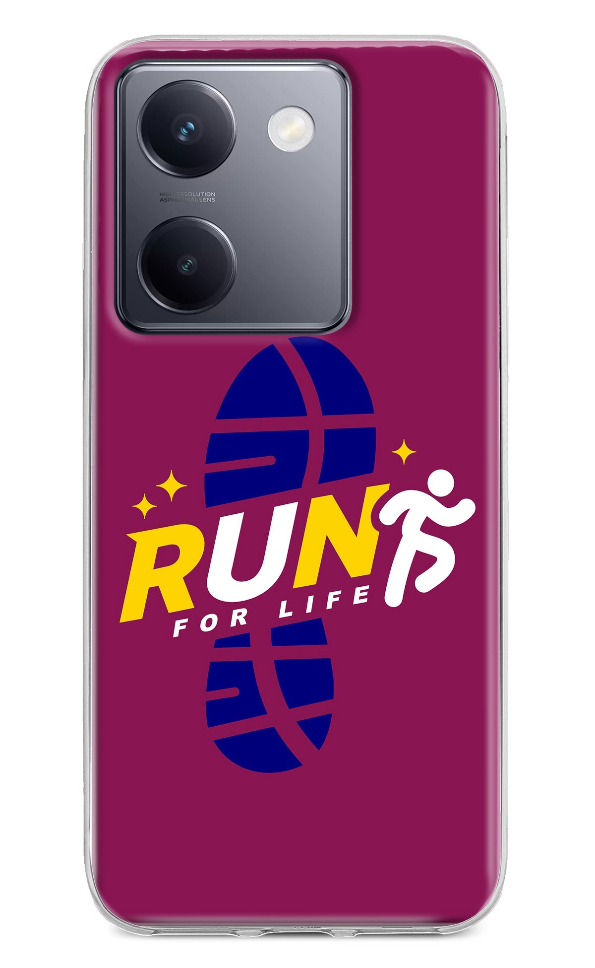 Run for Life Vivo Y200 Pro Back Cover