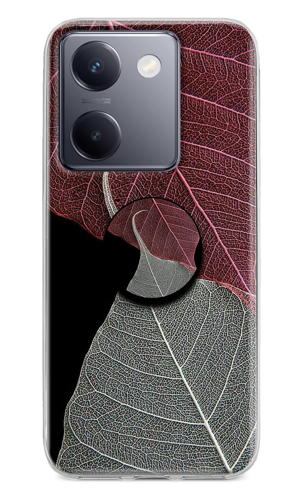 Leaf Pattern Vivo Y200 Pro Pop Case