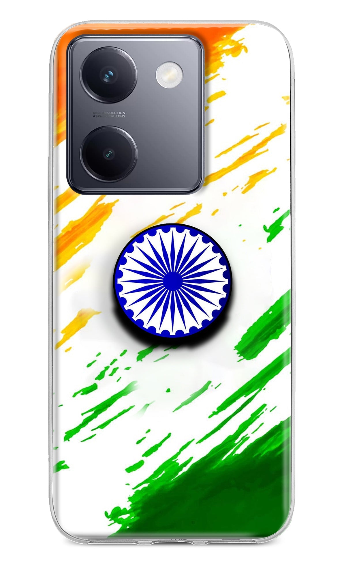 Indian Flag Ashoka Chakra Vivo Y200 Pro Pop Case