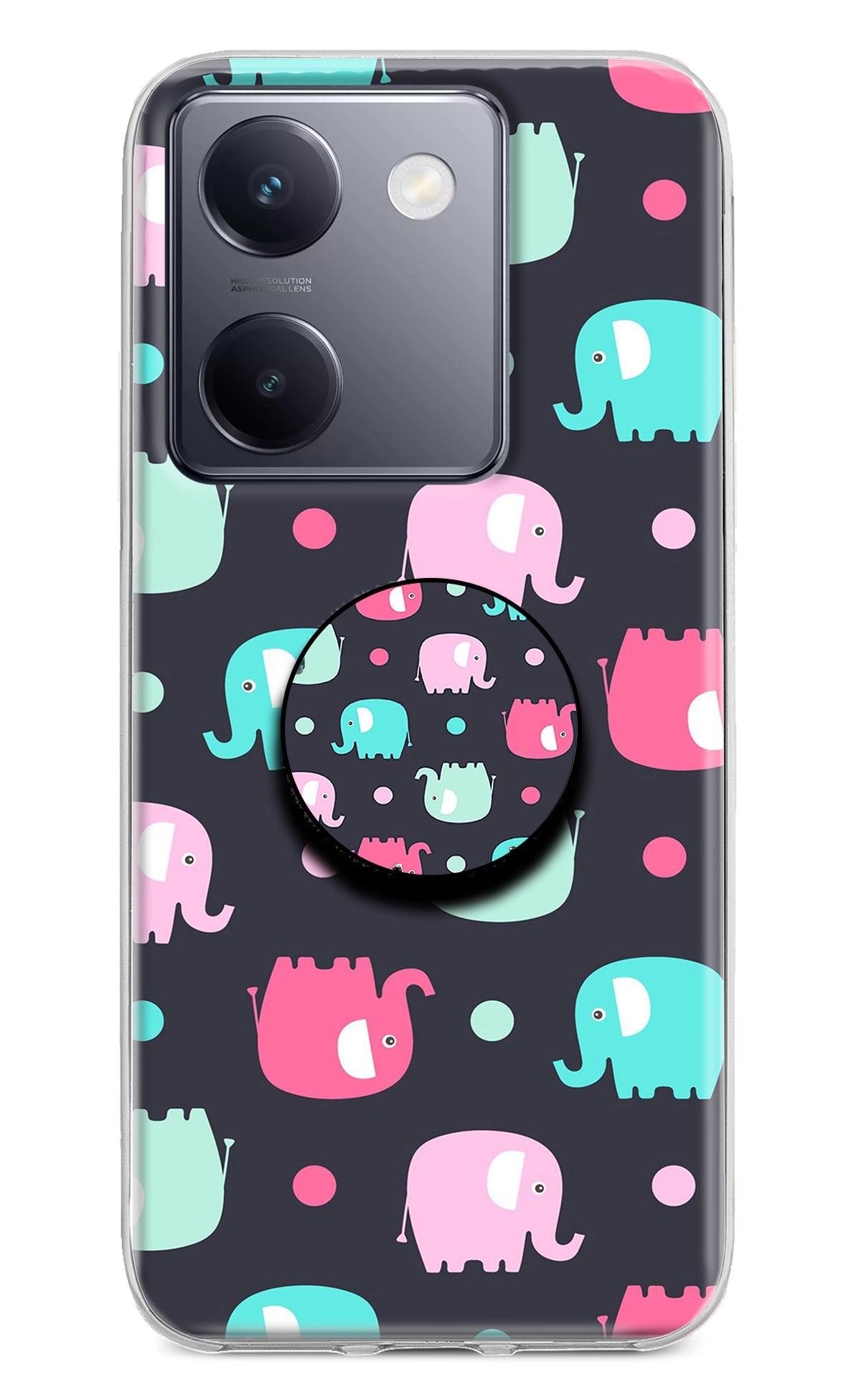 Baby Elephants Vivo Y200 Pro Pop Case