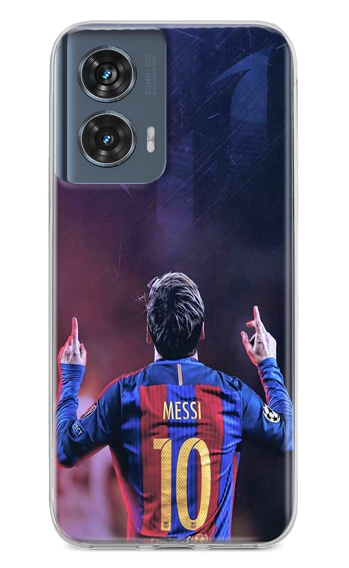 Messi Moto Edge 50 Fusion Back Cover