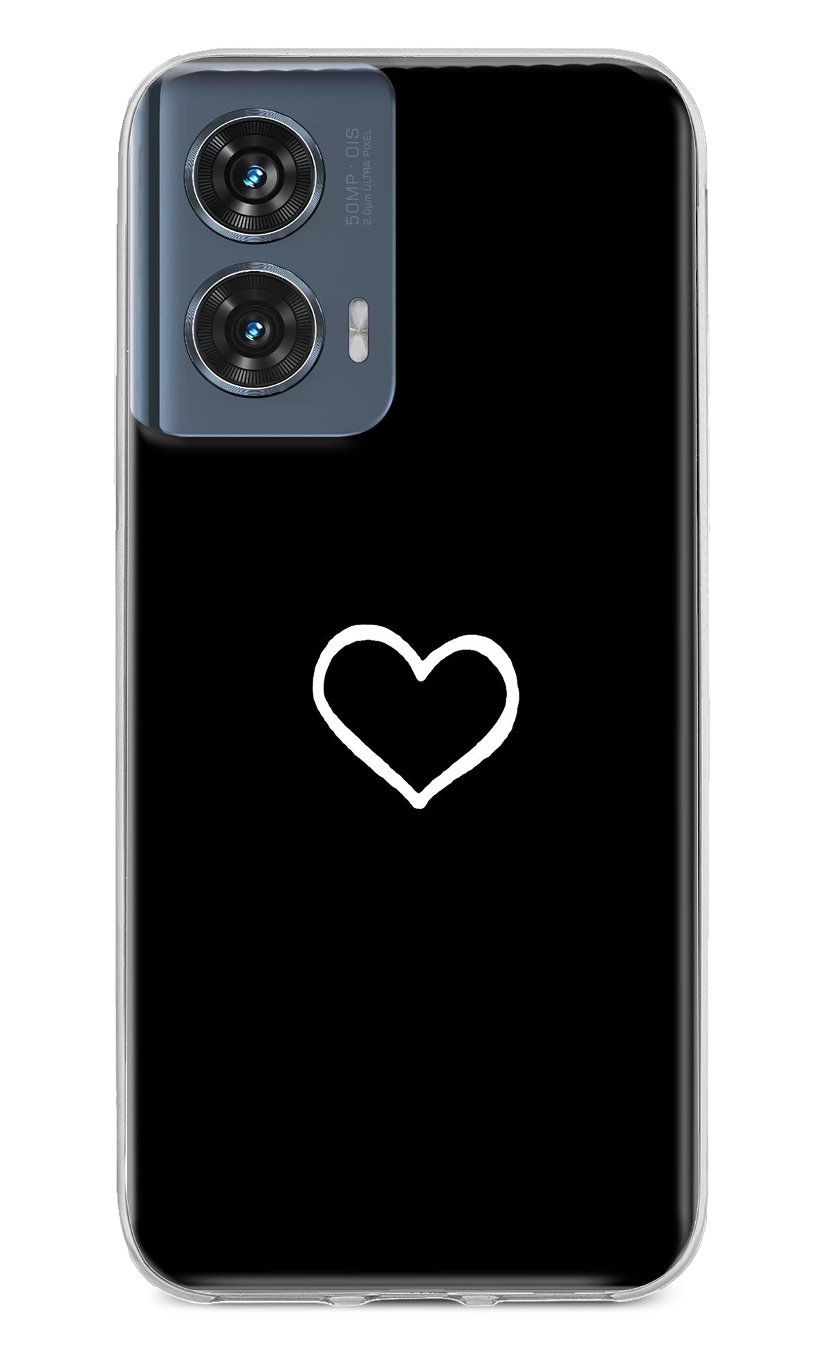 Heart Moto Edge 50 Fusion Back Cover