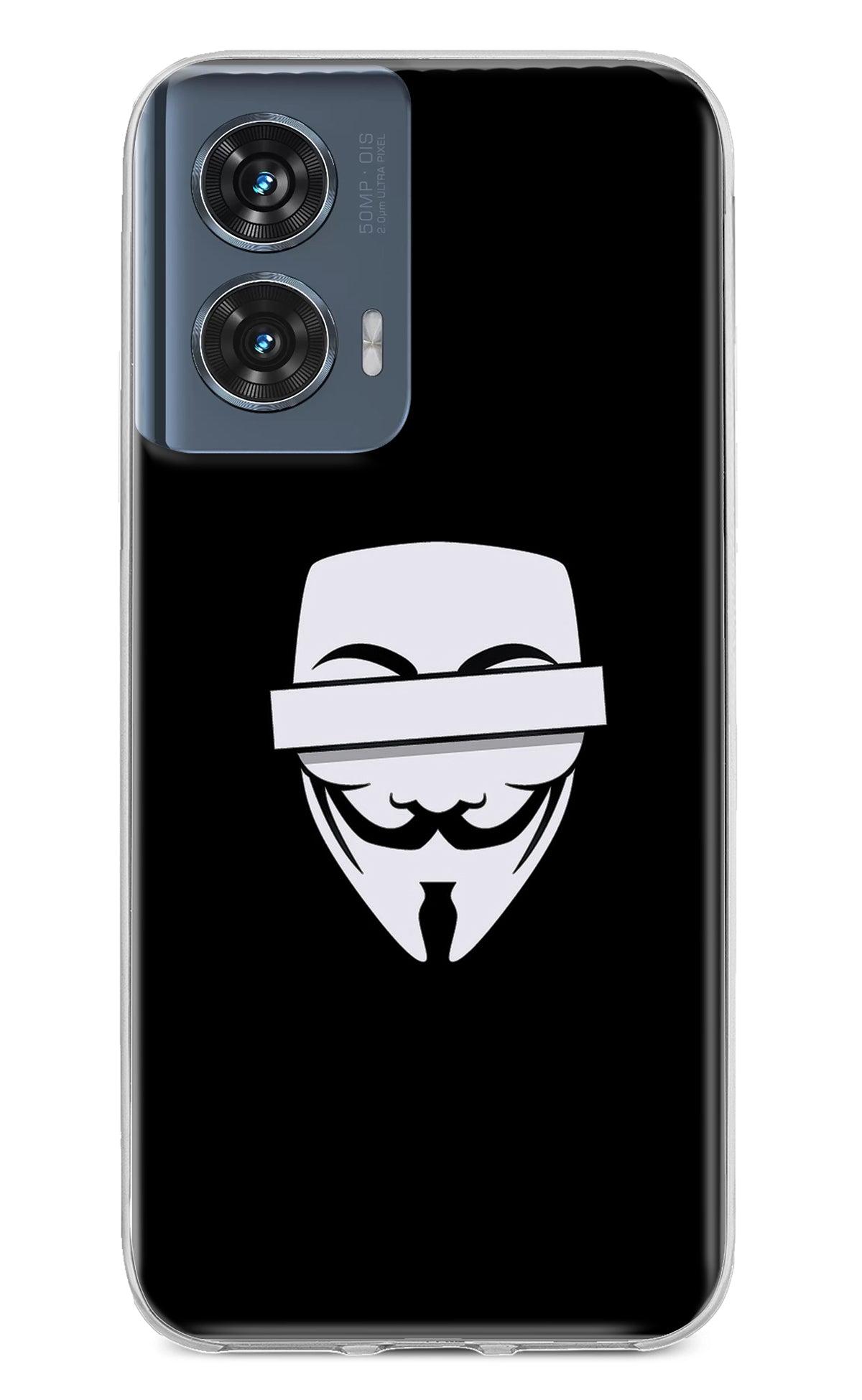 Anonymous Face Moto Edge 50 Fusion Back Cover