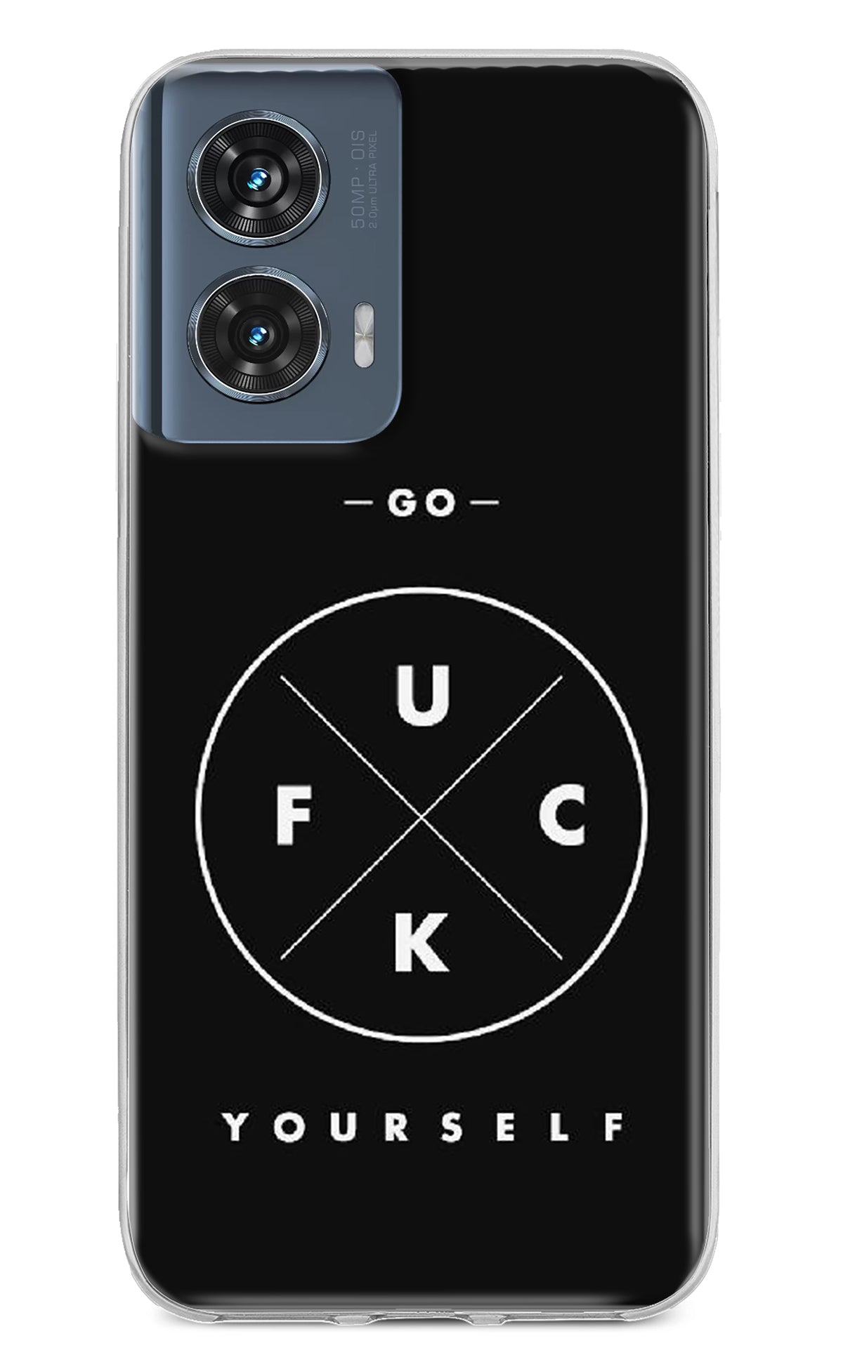 Go Fuck Yourself Moto Edge 50 Fusion Back Cover