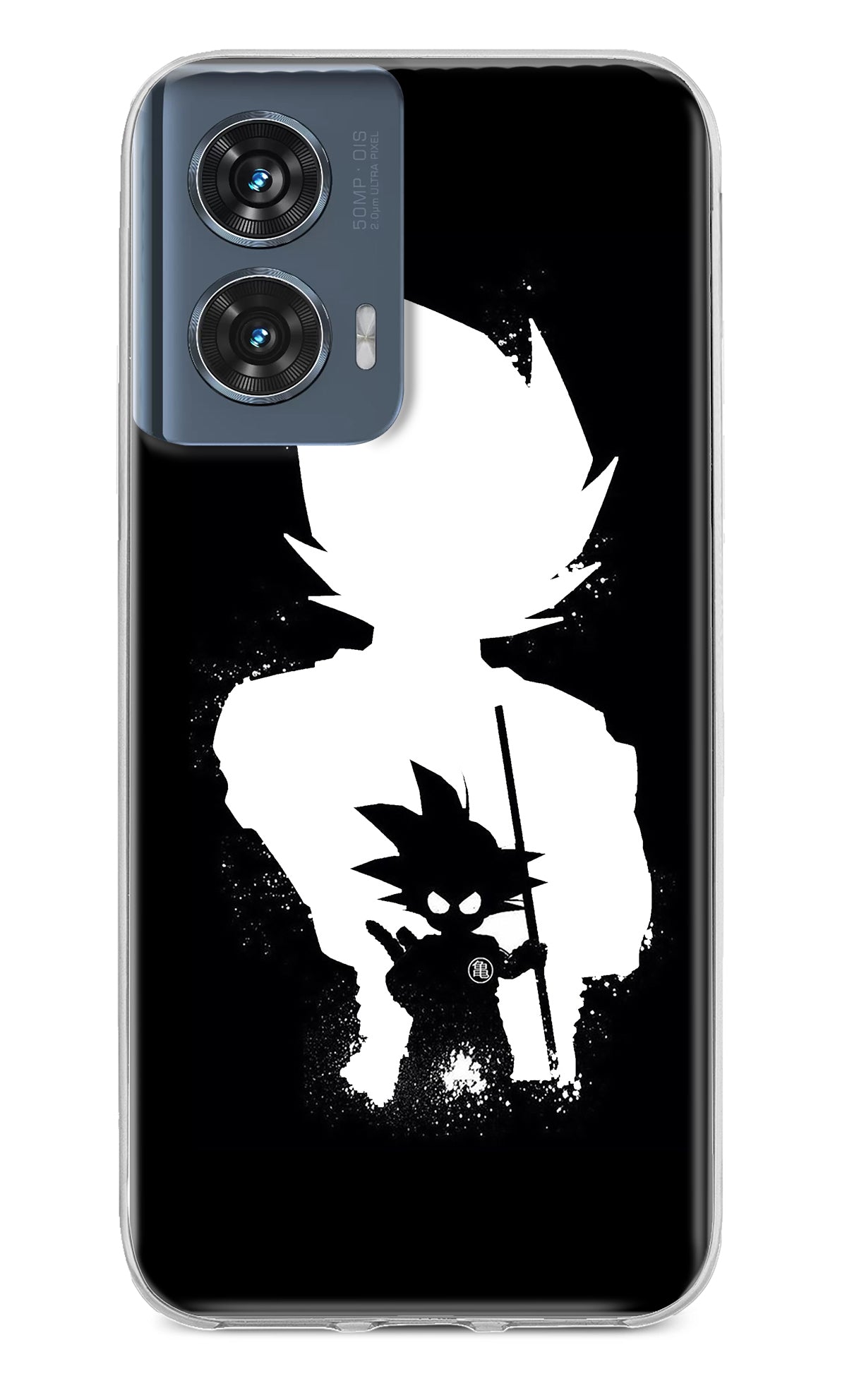 Goku Shadow Moto Edge 50 Fusion Back Cover