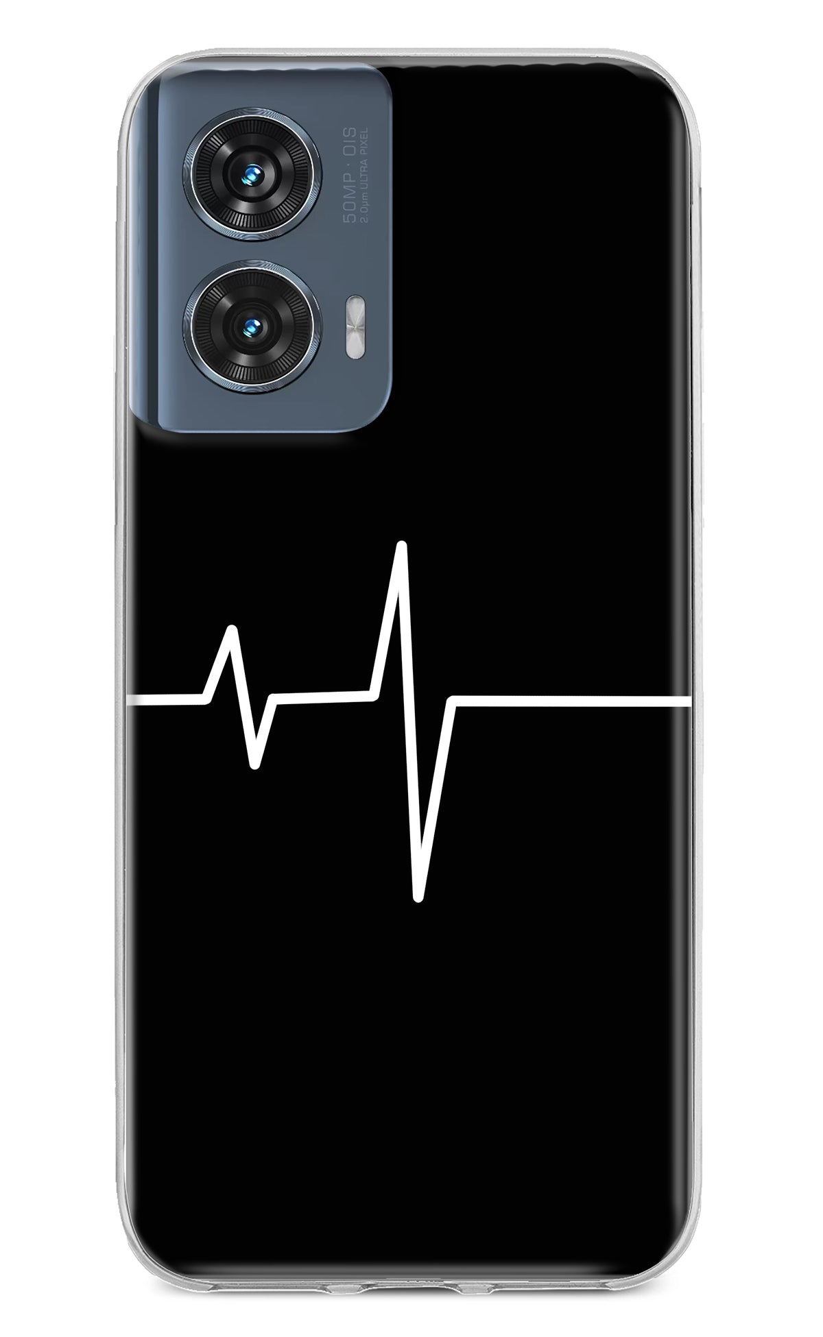 Heart Beats Moto Edge 50 Fusion Back Cover