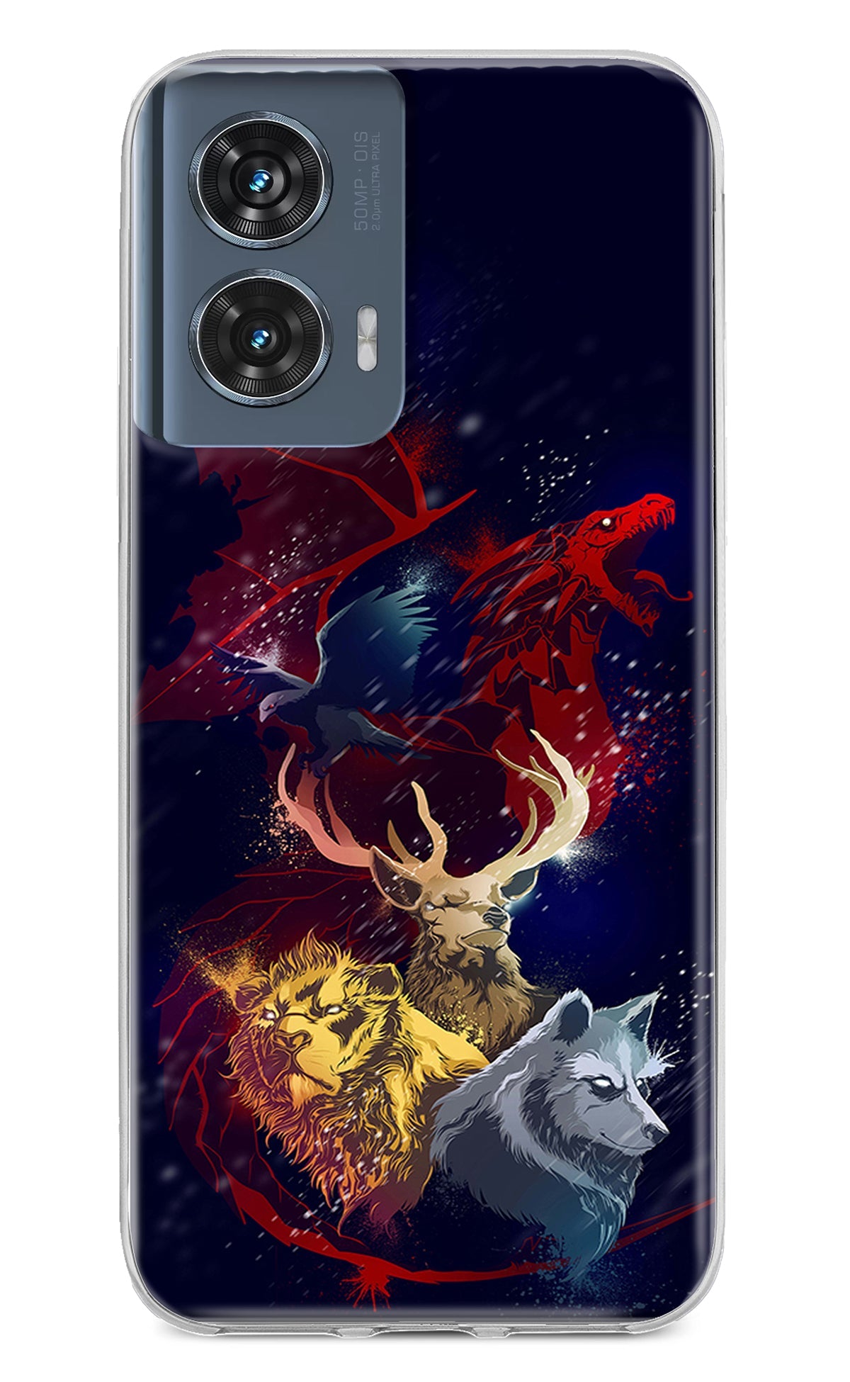 Game Of Thrones Moto Edge 50 Fusion Back Cover