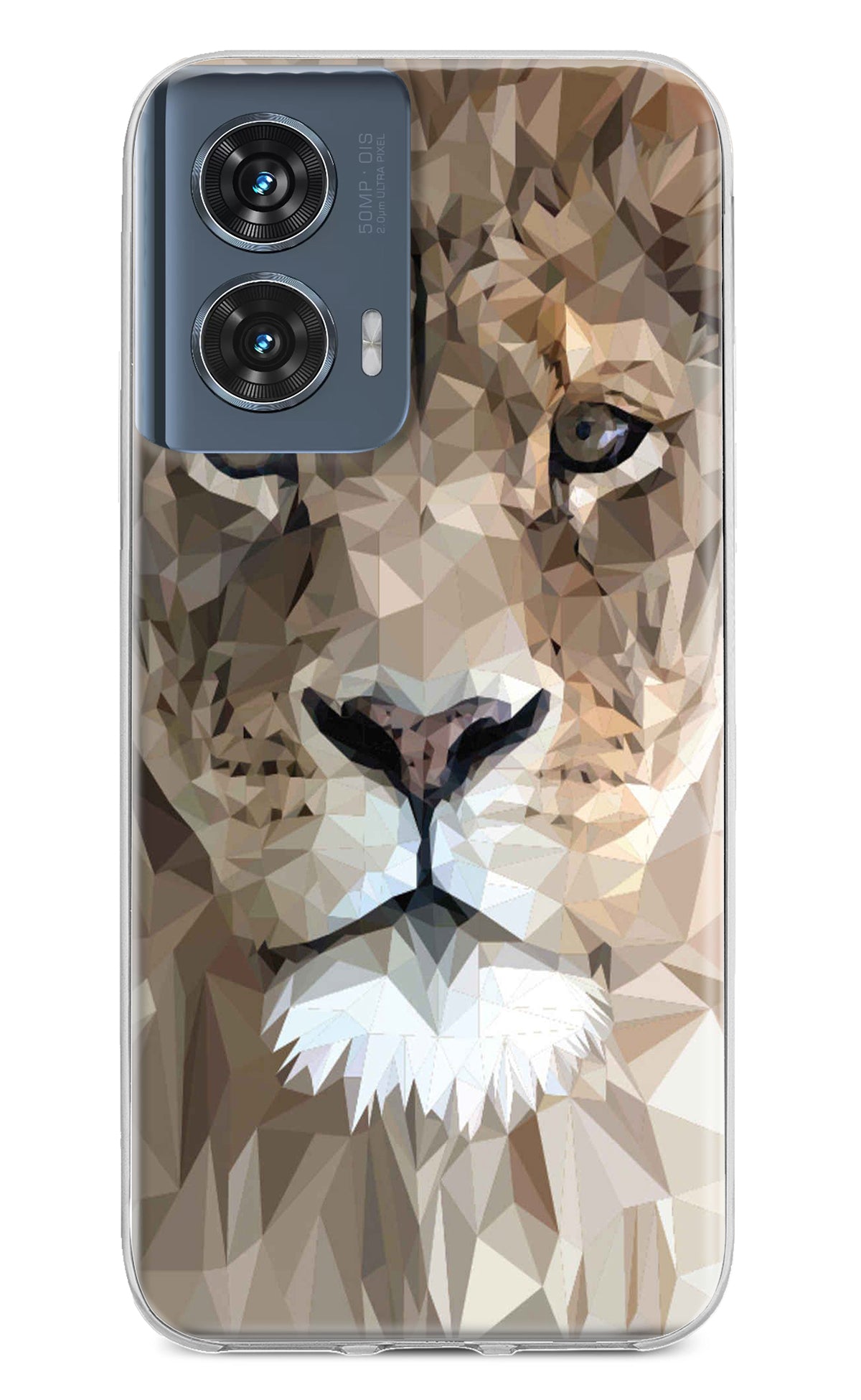 Lion Art Moto Edge 50 Fusion Back Cover