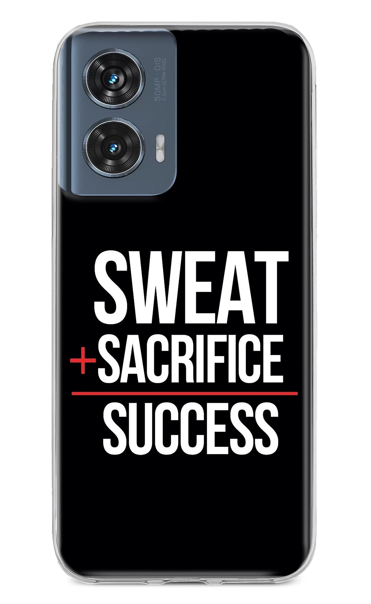 Sweat Sacrifice Success Moto Edge 50 Fusion Back Cover