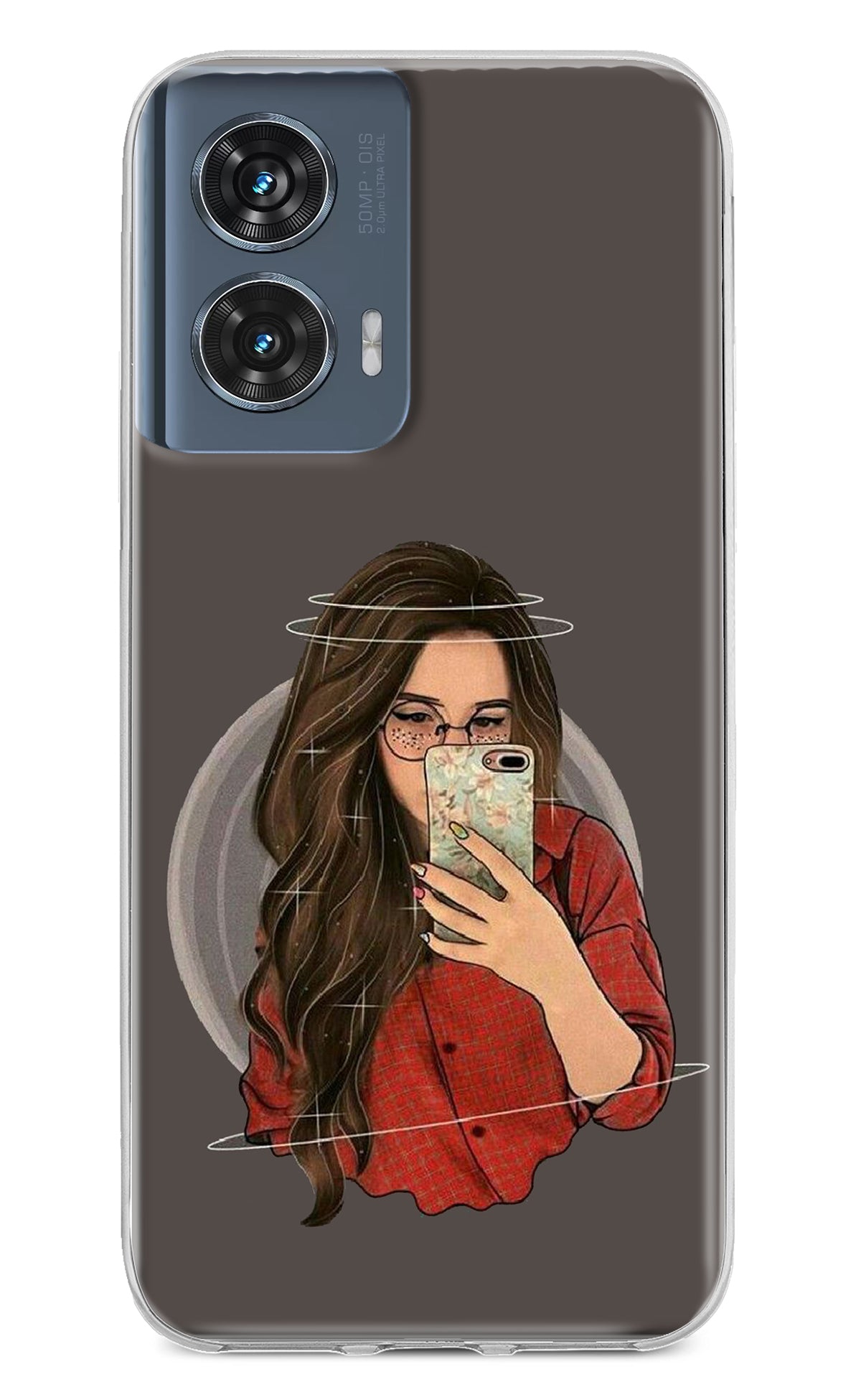 Selfie Queen Moto Edge 50 Fusion Back Cover