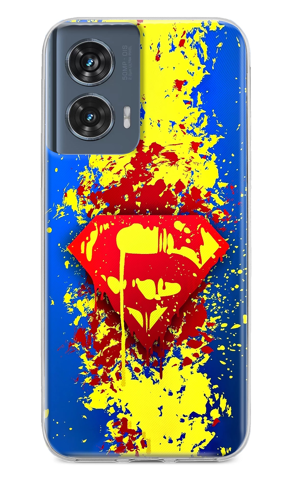 Superman logo Moto Edge 50 Fusion Back Cover