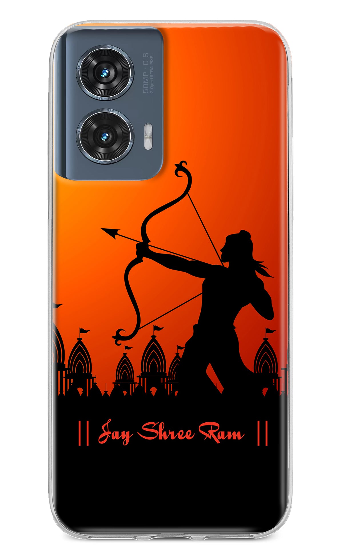 Lord Ram - 4 Moto Edge 50 Fusion Back Cover