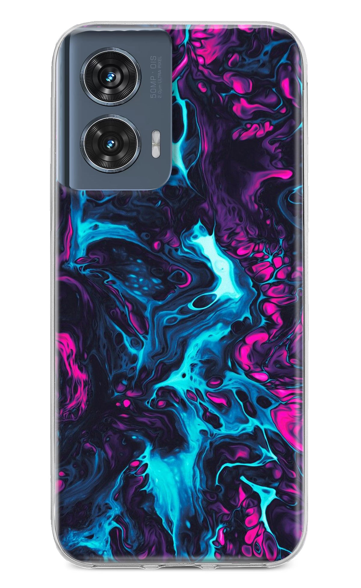 Abstract Moto Edge 50 Fusion Back Cover