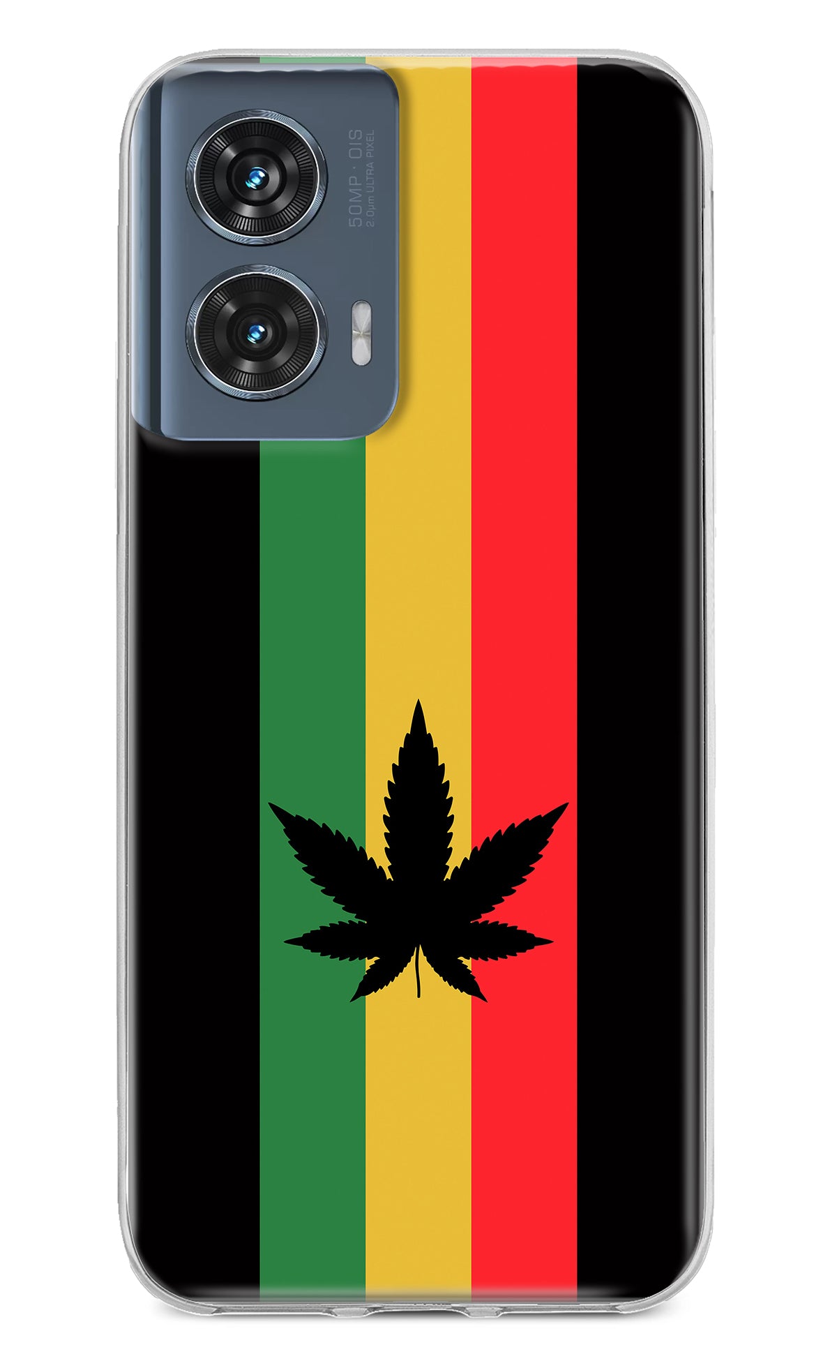 Weed Flag Moto Edge 50 Fusion Back Cover