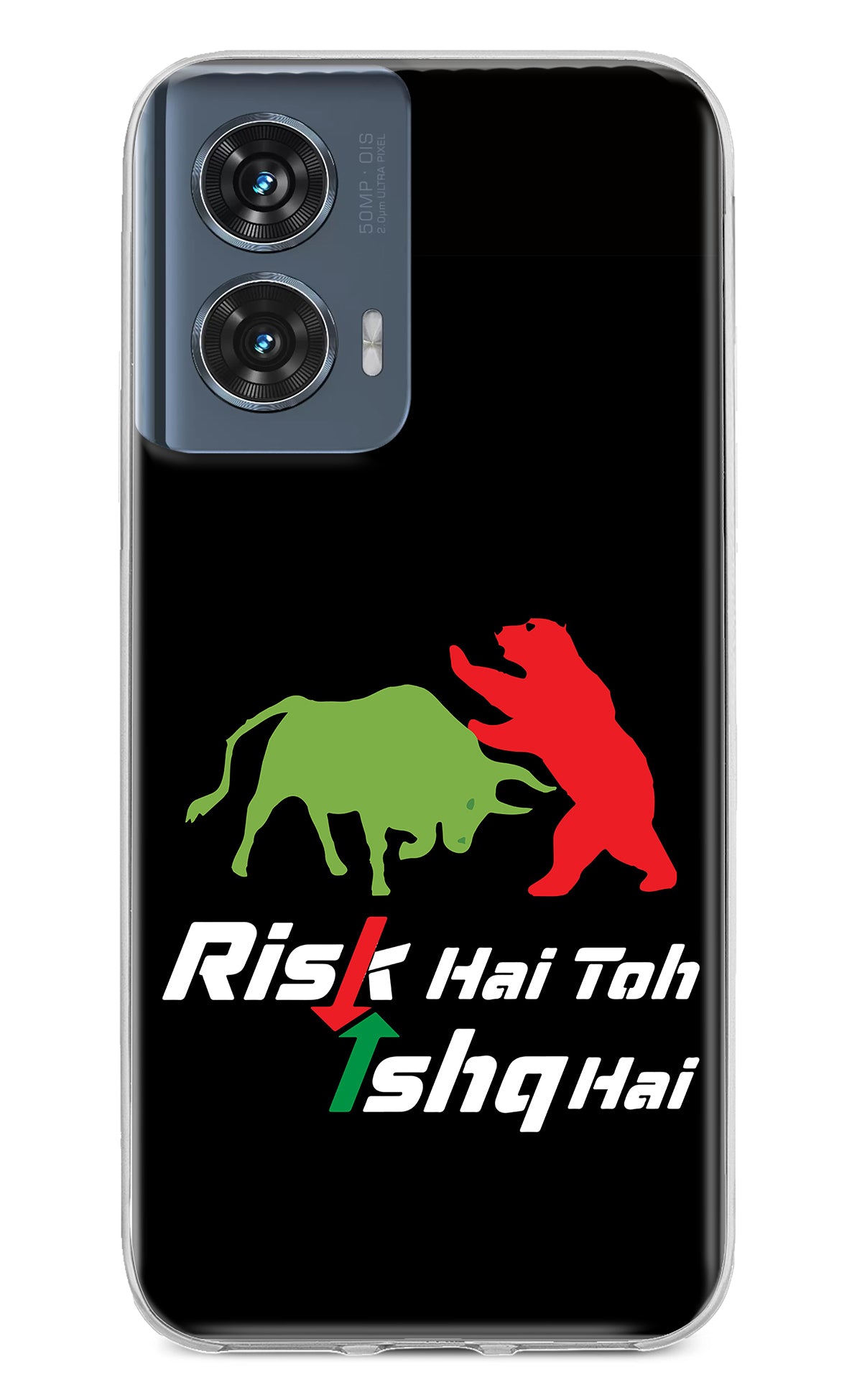 Risk Hai Toh Ishq Hai Moto Edge 50 Fusion Back Cover