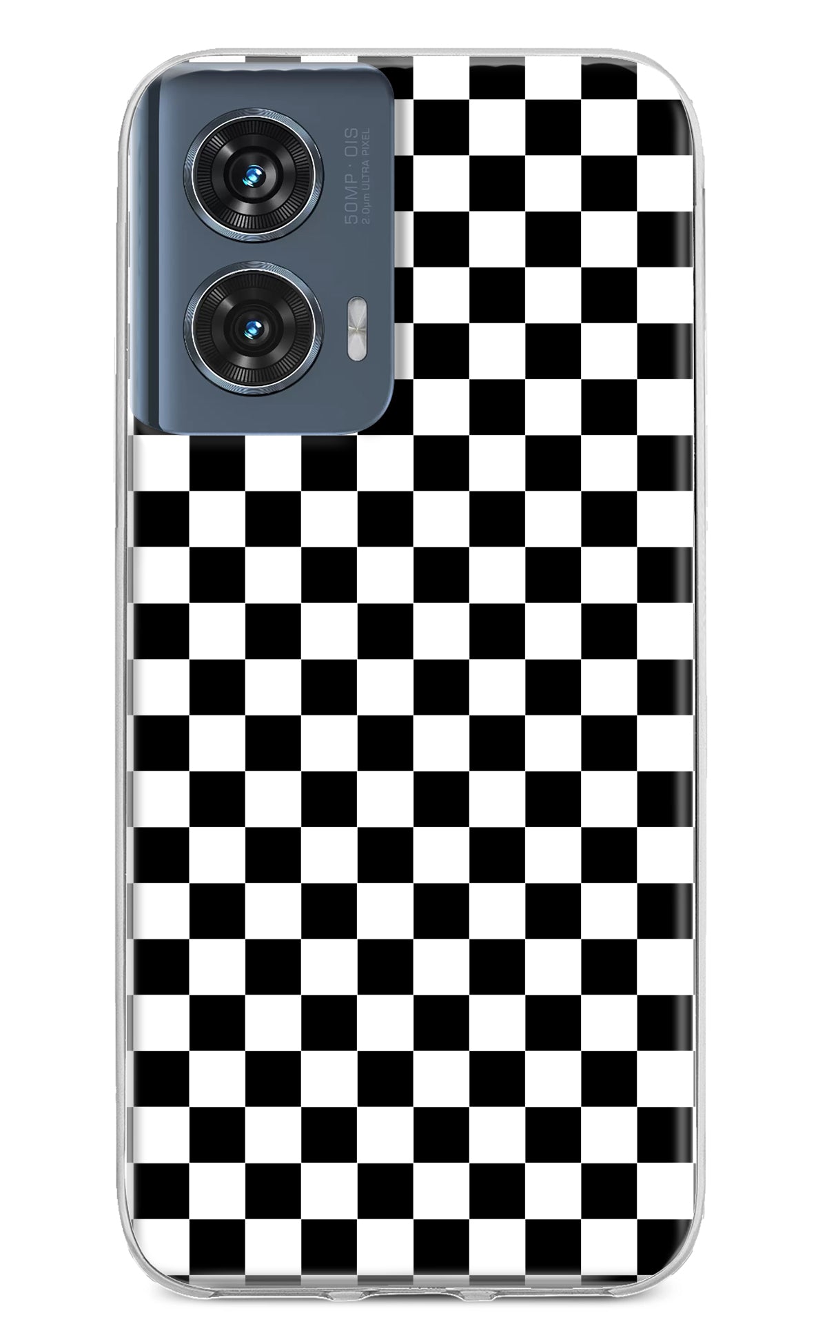 Chess Board Moto Edge 50 Fusion Back Cover