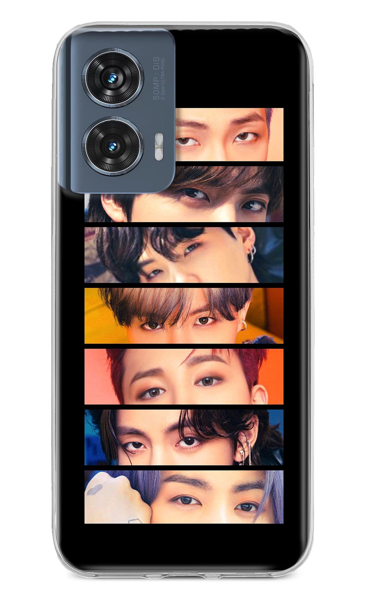 BTS Eyes Moto Edge 50 Fusion Back Cover