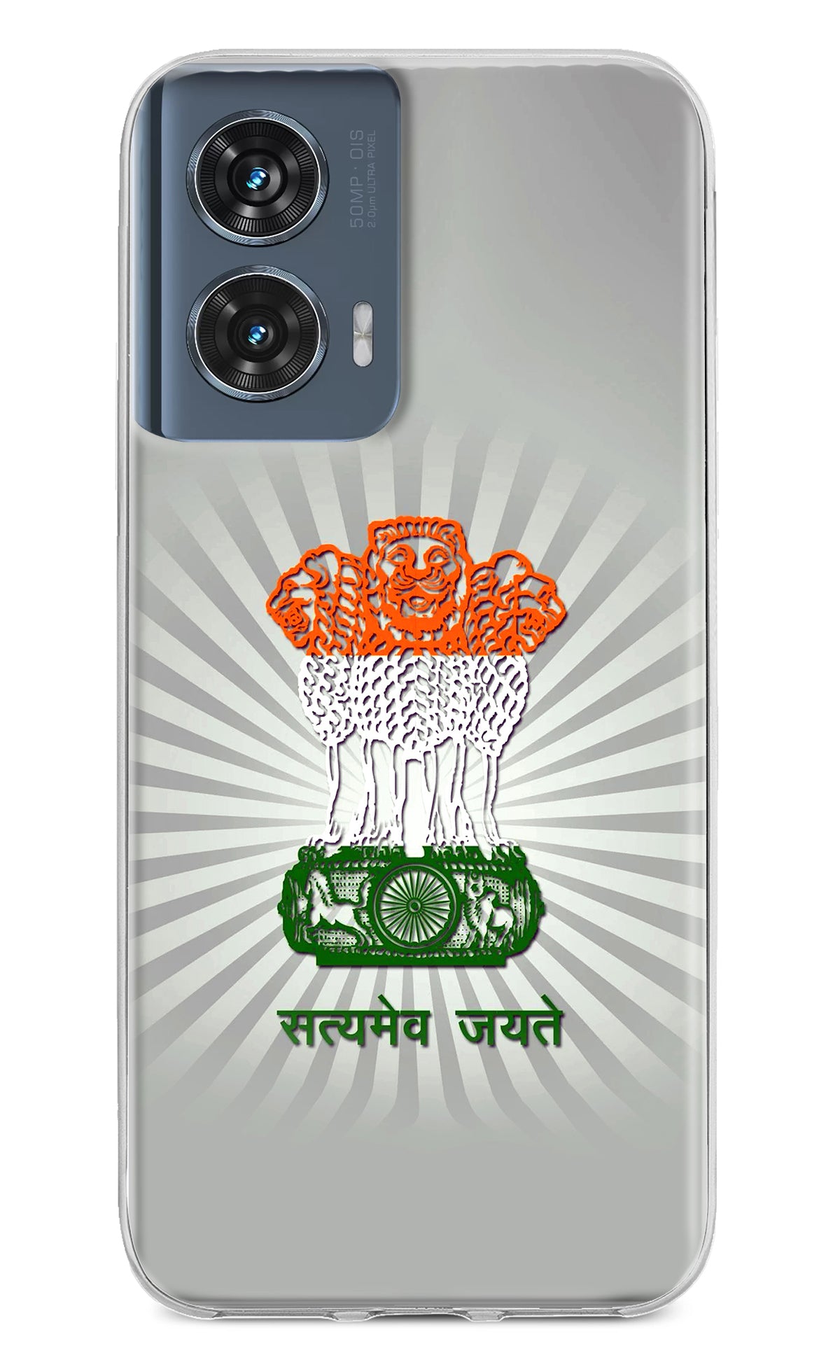 Satyamev Jayate Art Moto Edge 50 Fusion Back Cover