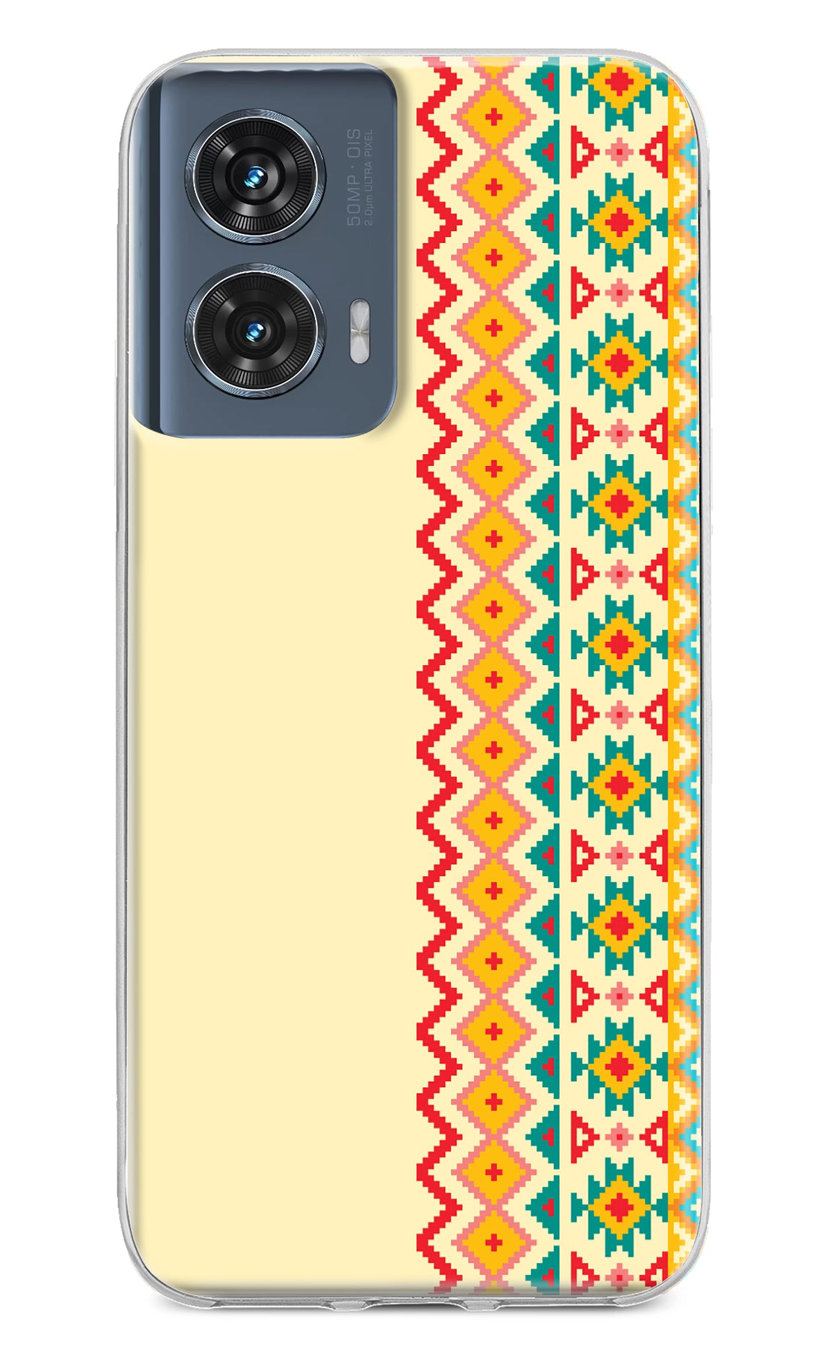 Ethnic Seamless Moto Edge 50 Fusion Back Cover