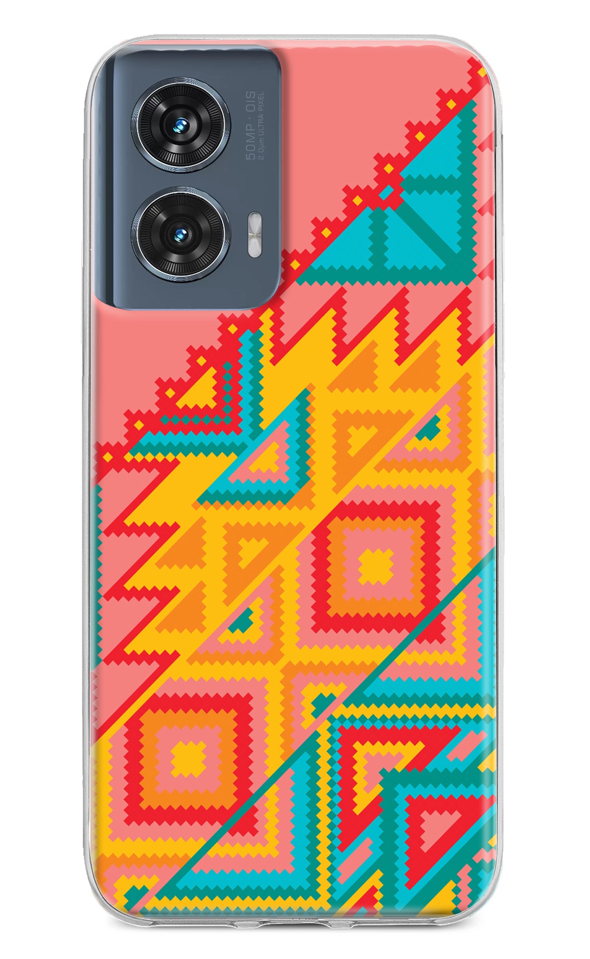 Aztec Tribal Moto Edge 50 Fusion Back Cover