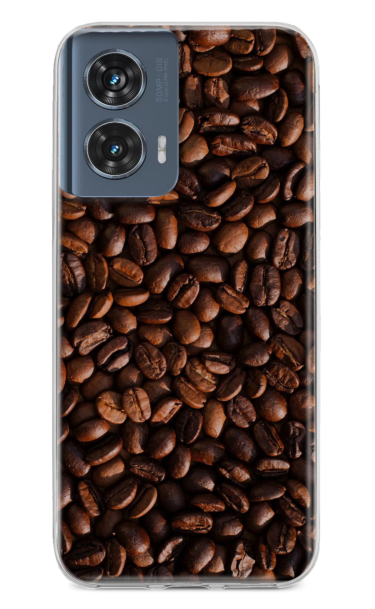 Coffee Beans Moto Edge 50 Fusion Back Cover