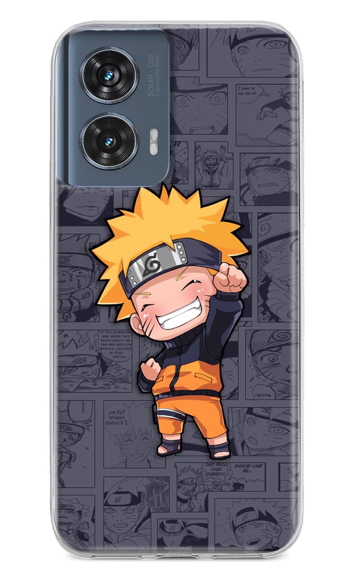 Chota Naruto Moto Edge 50 Fusion Back Cover