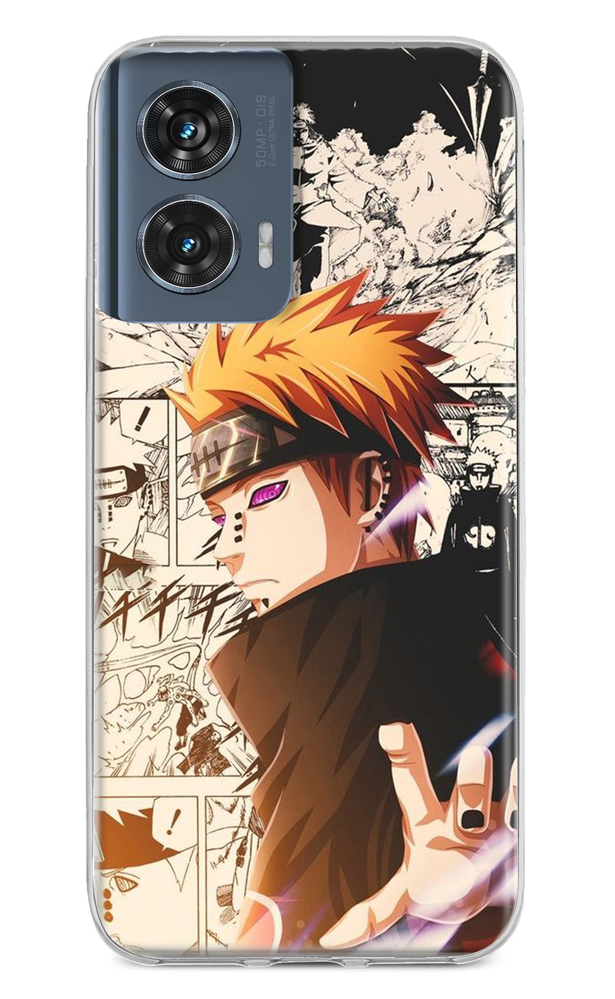 Pain Anime Moto Edge 50 Fusion Back Cover