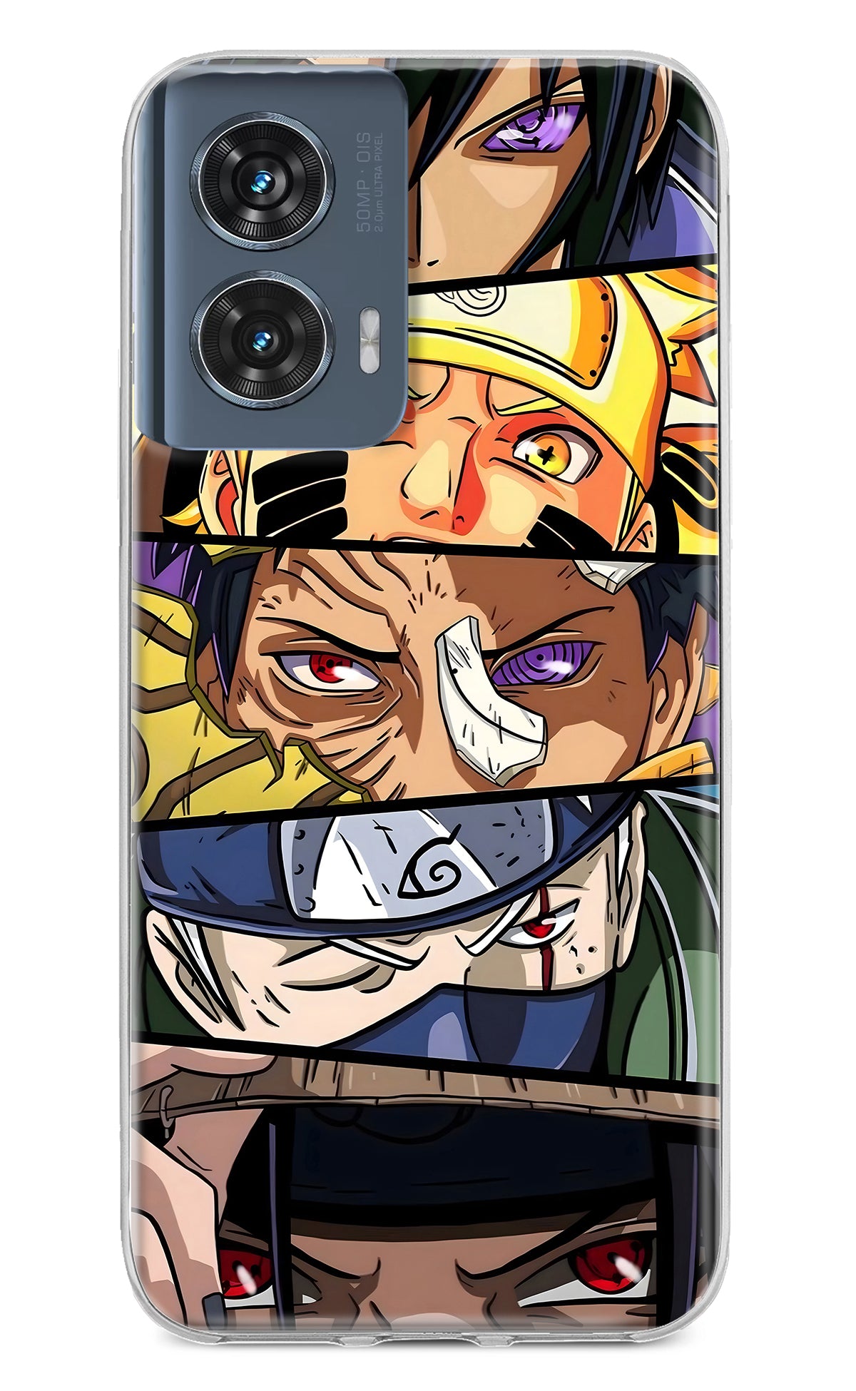 Naruto Character Moto Edge 50 Fusion Back Cover