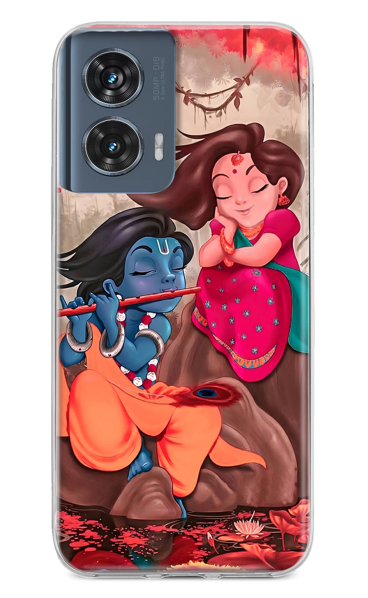 Radhe Krishna Moto Edge 50 Fusion Back Cover