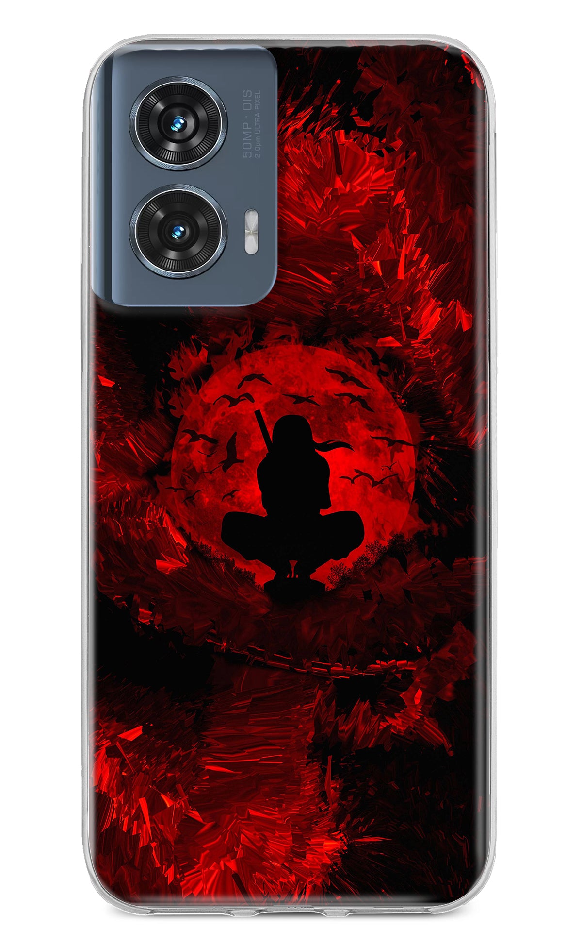 Itachi Uchiha Moto Edge 50 Fusion Back Cover