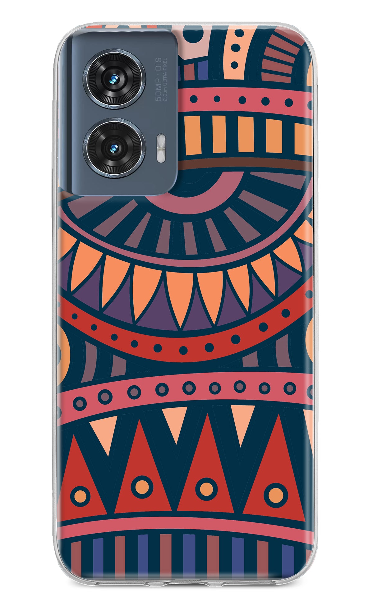 African Culture Design Moto Edge 50 Fusion Back Cover