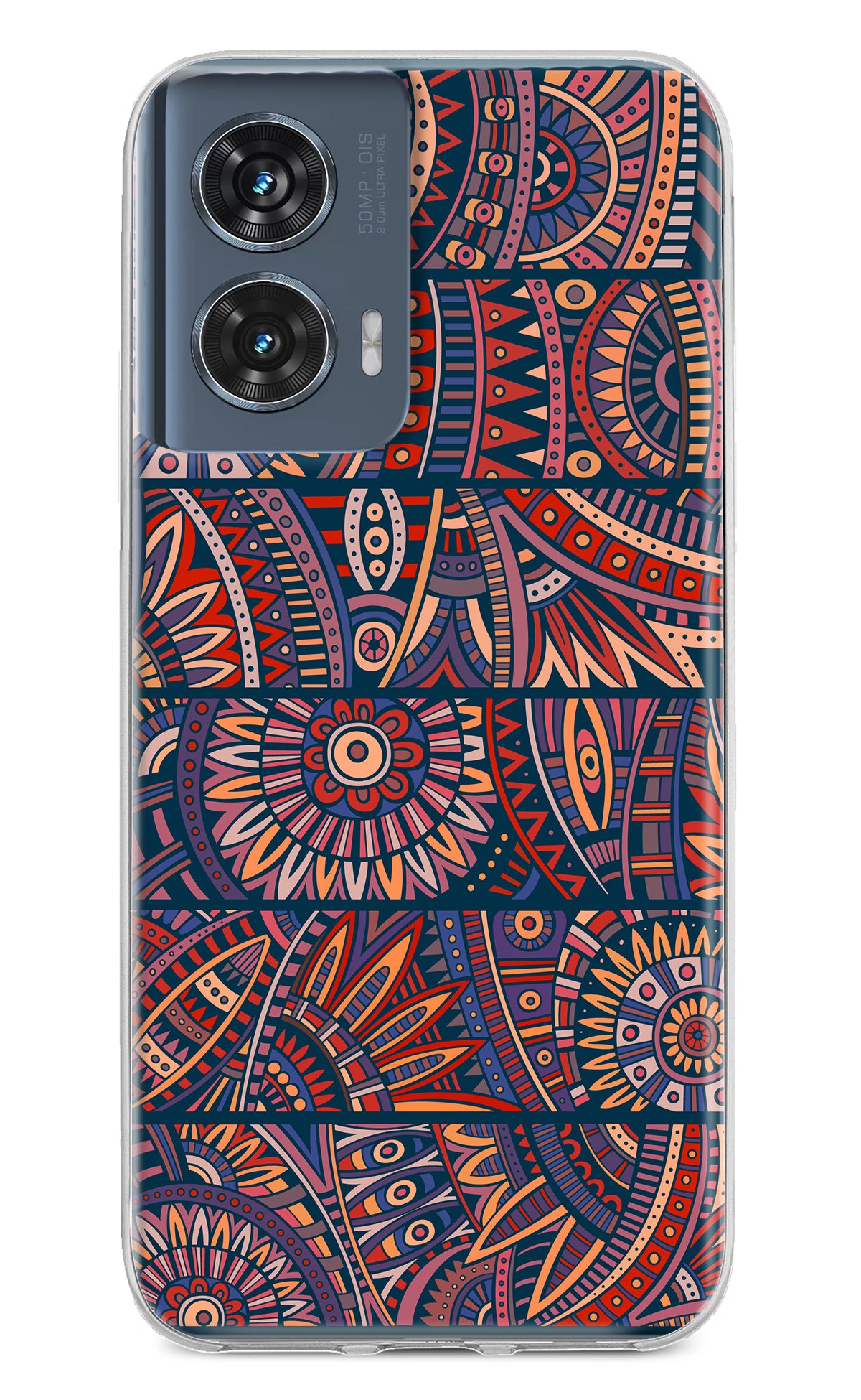 African Culture Design Moto Edge 50 Fusion Back Cover