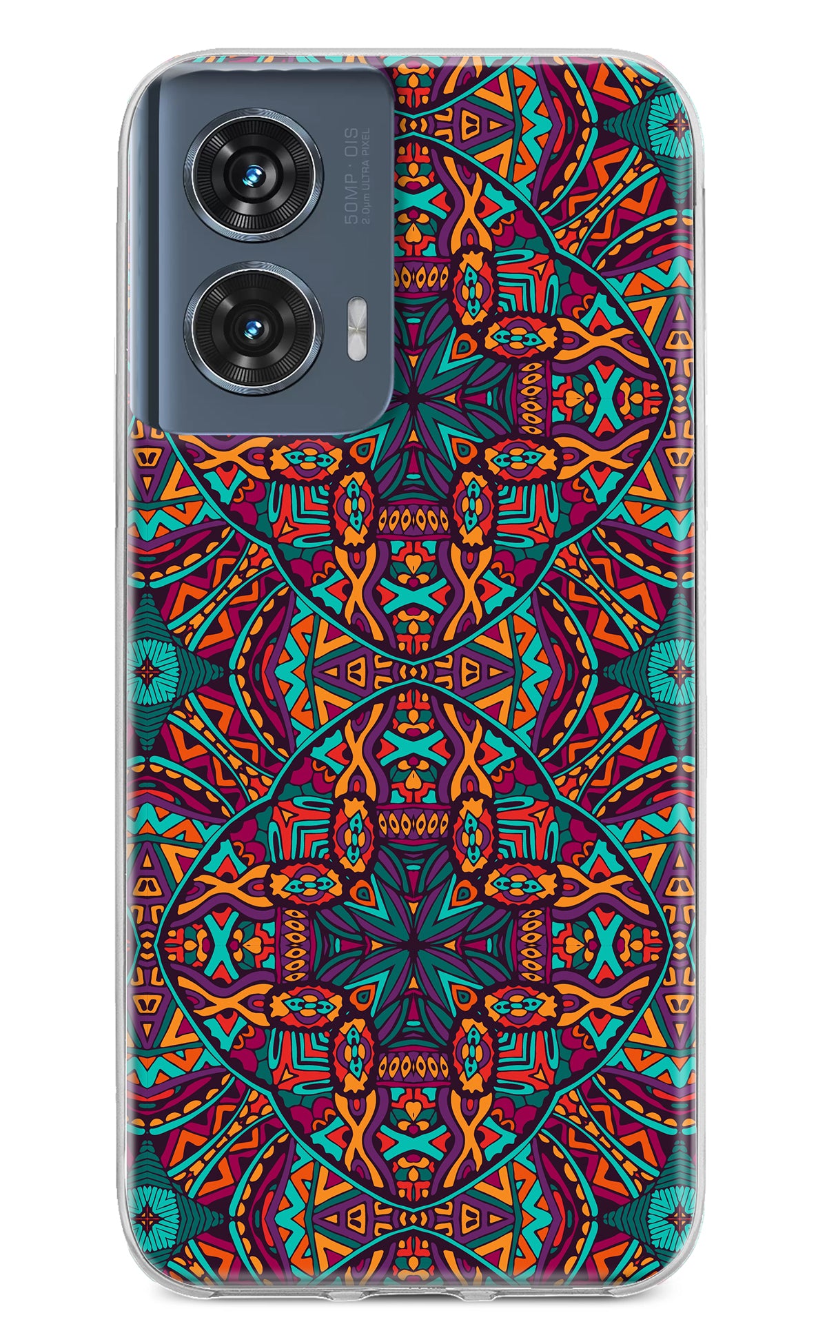 Colour Mandala Moto Edge 50 Fusion Back Cover