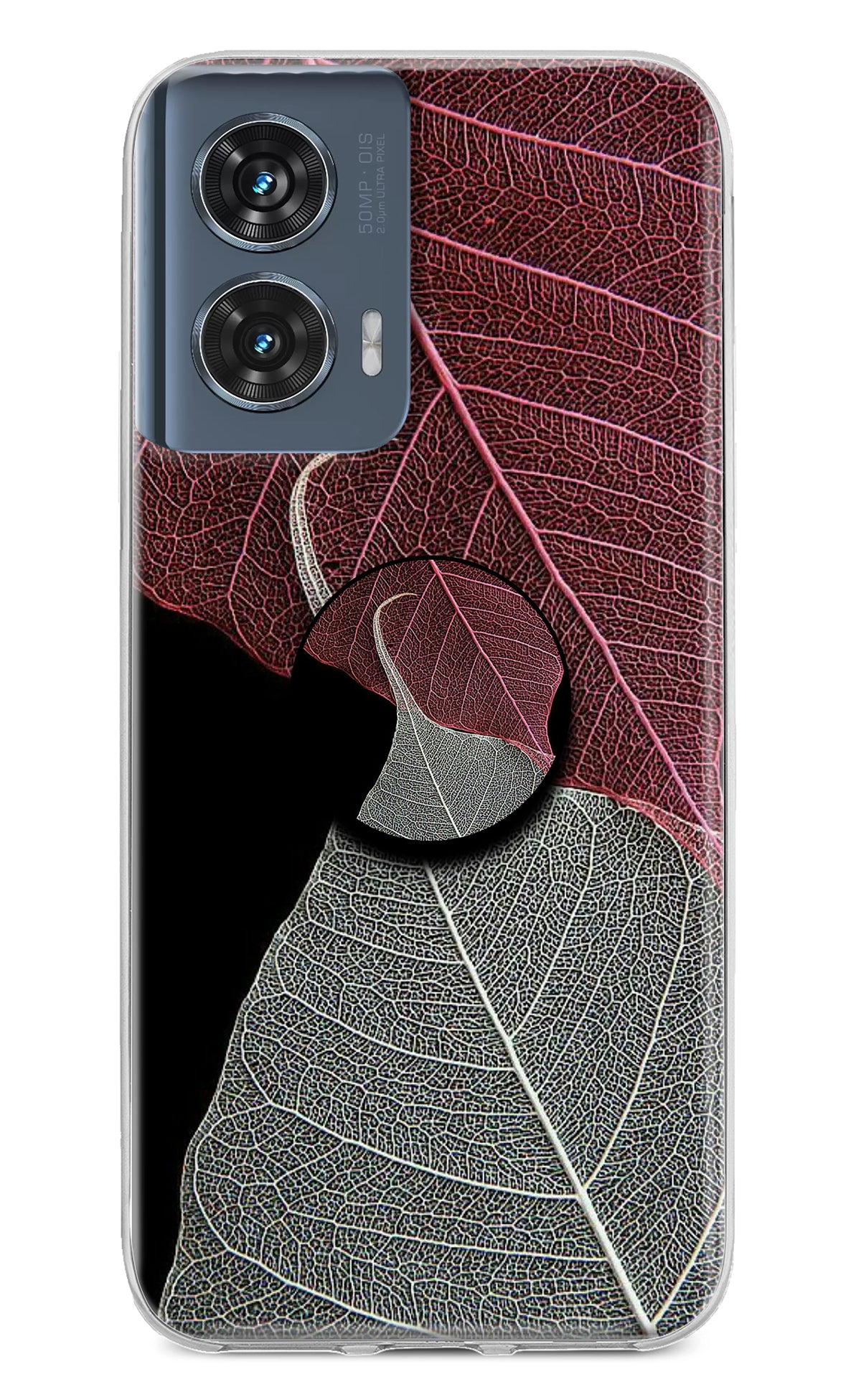 Leaf Pattern Moto Edge 50 Fusion Pop Case