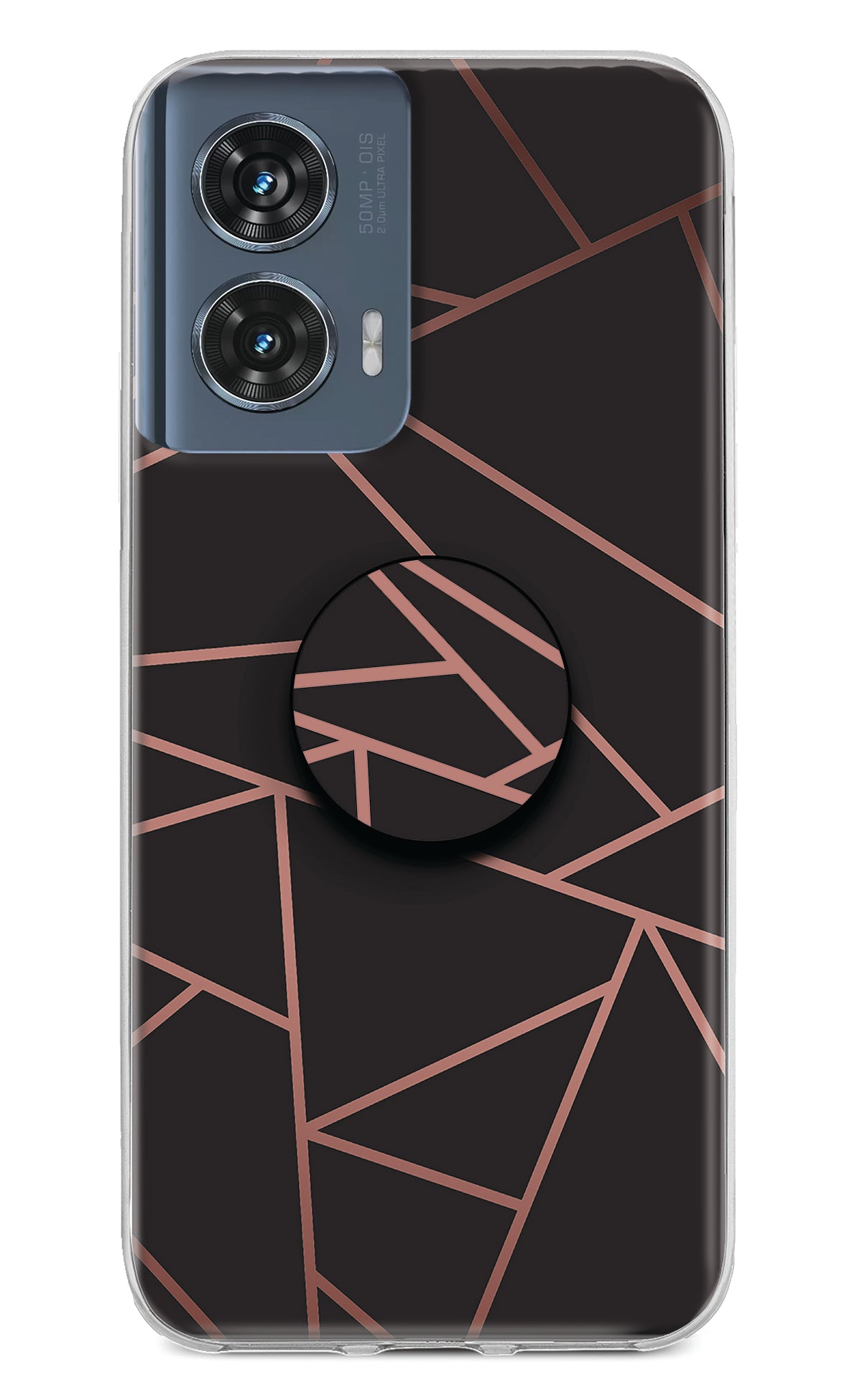 Geometric Pattern Moto Edge 50 Fusion Pop Case