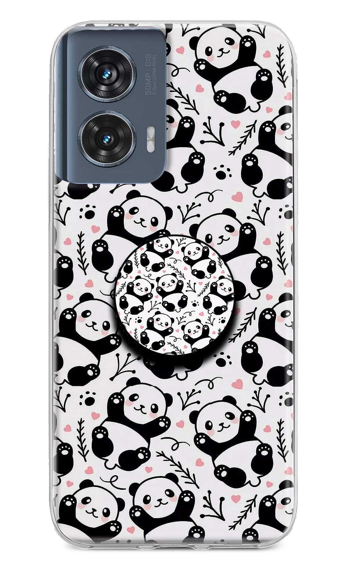 Cute Panda Moto Edge 50 Fusion Pop Case