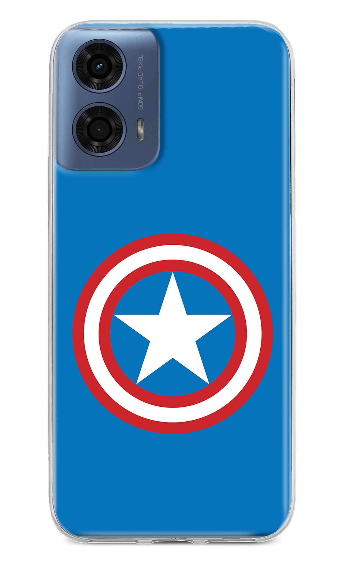 Captain America Logo Moto G24 Power Back Cover