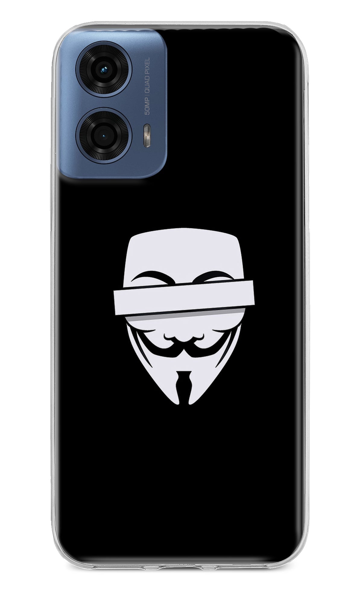 Anonymous Face Moto G24 Power Back Cover