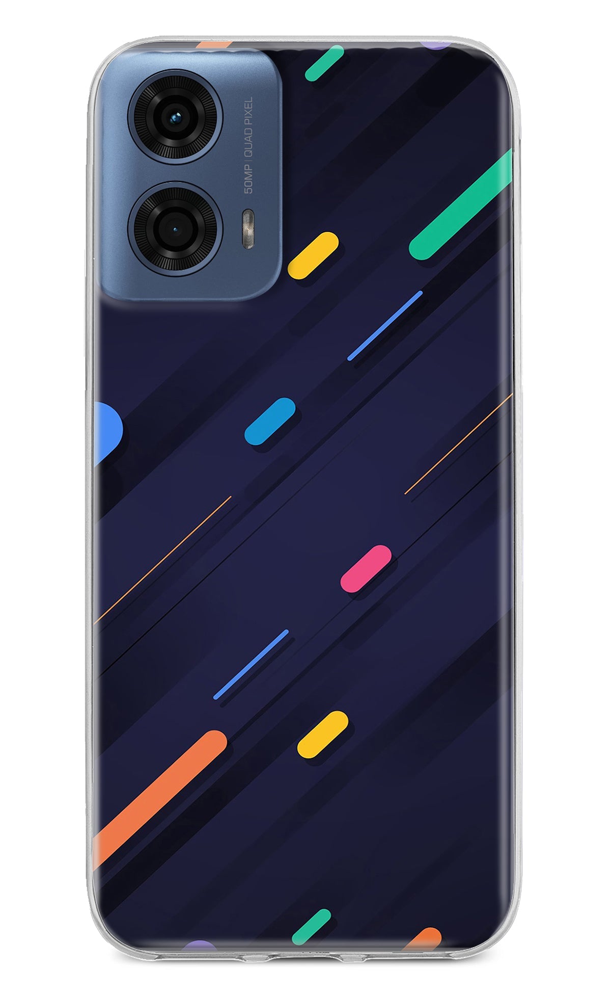 Abstract Design Moto G24 Power Back Cover