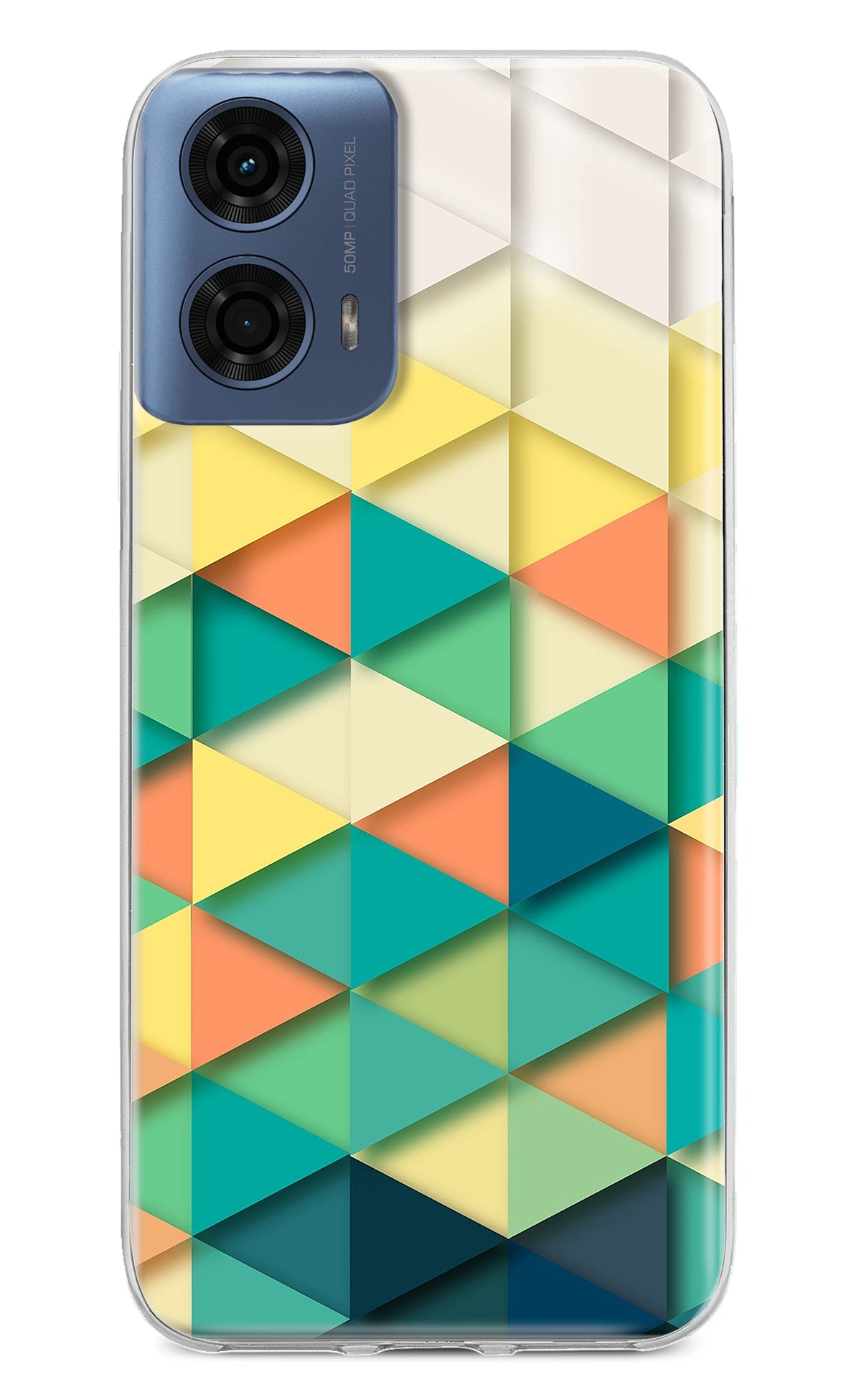 Abstract Moto G24 Power Back Cover