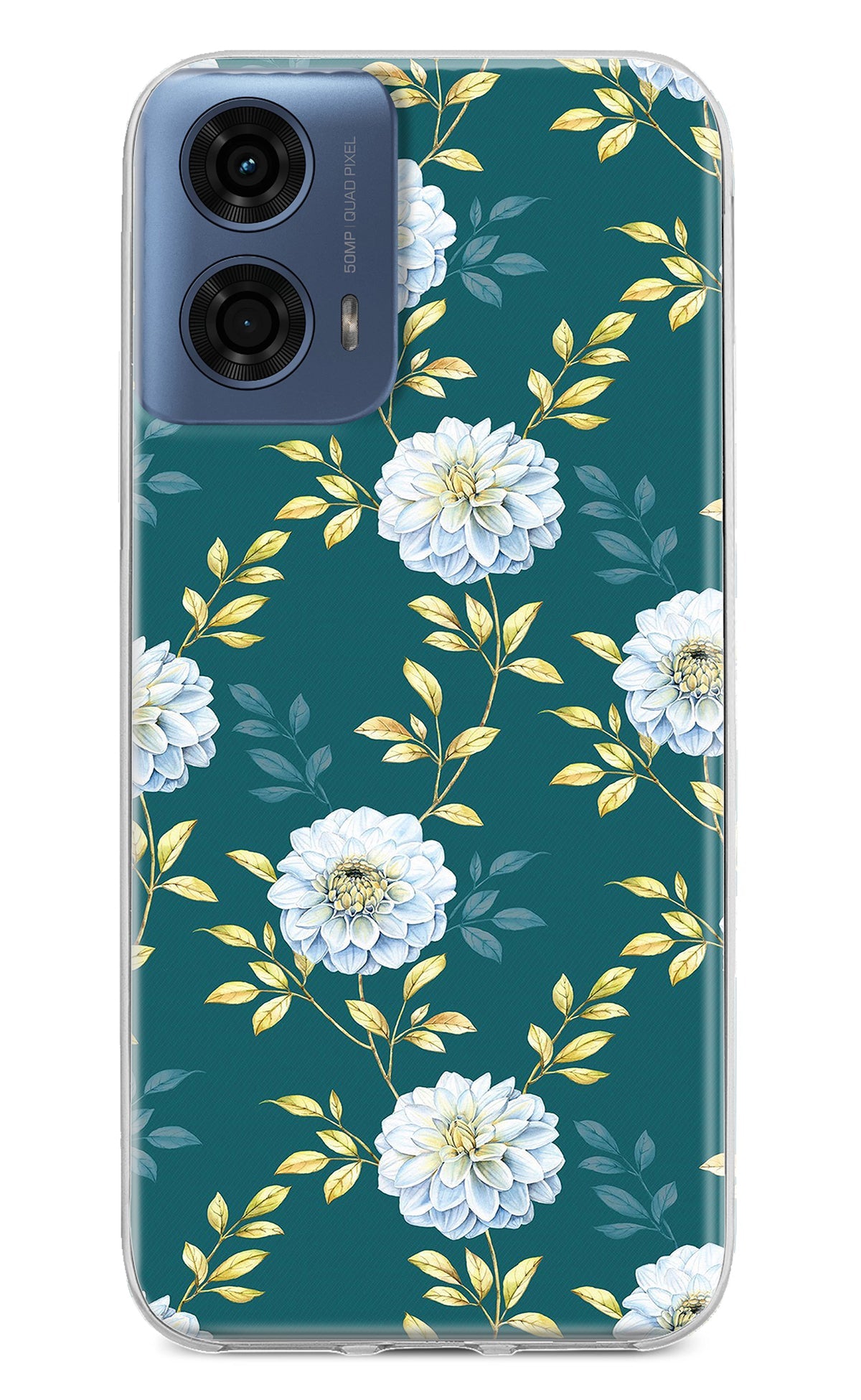 Flowers Moto G24 Power Back Cover