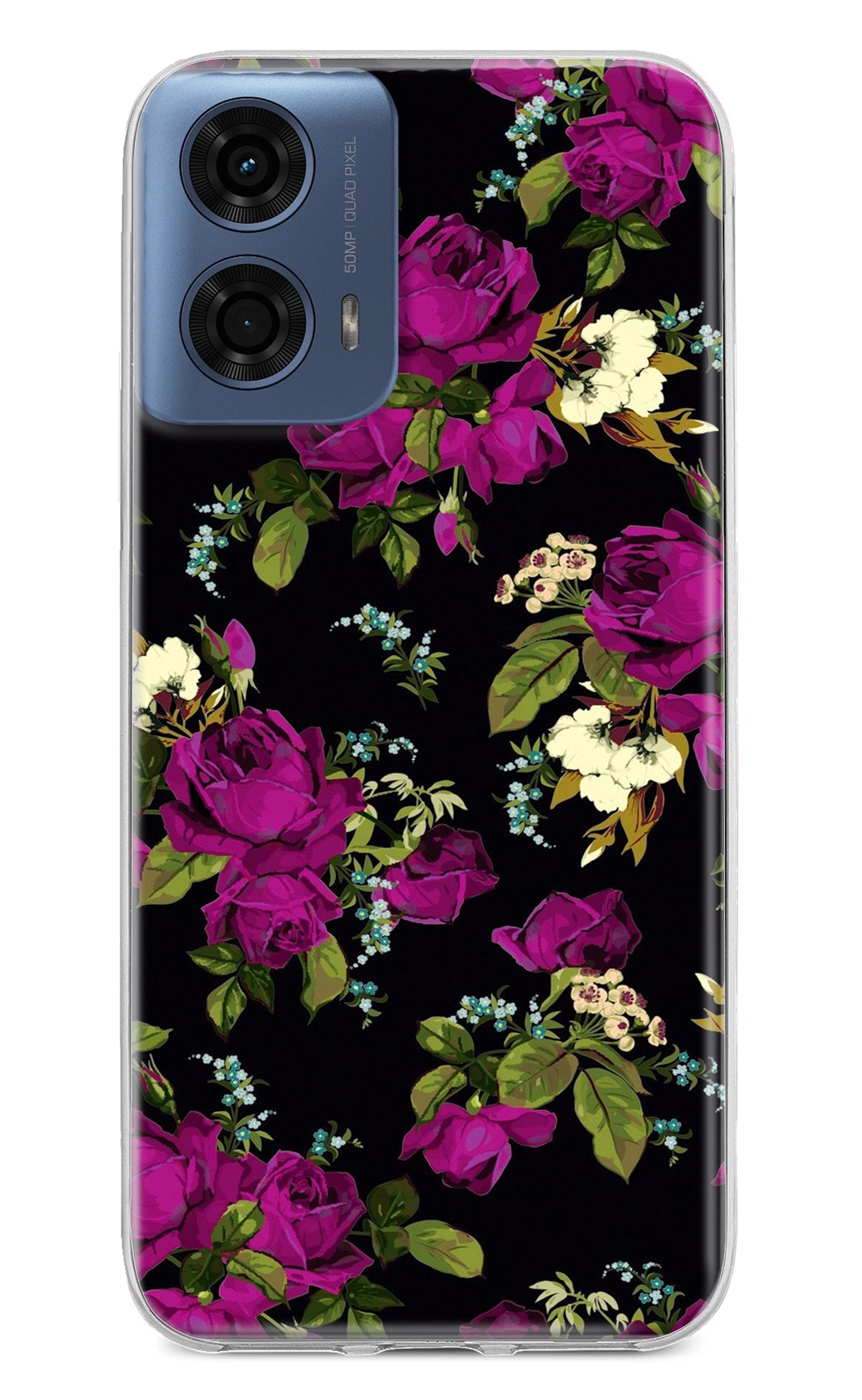 Flowers Moto G24 Power Back Cover