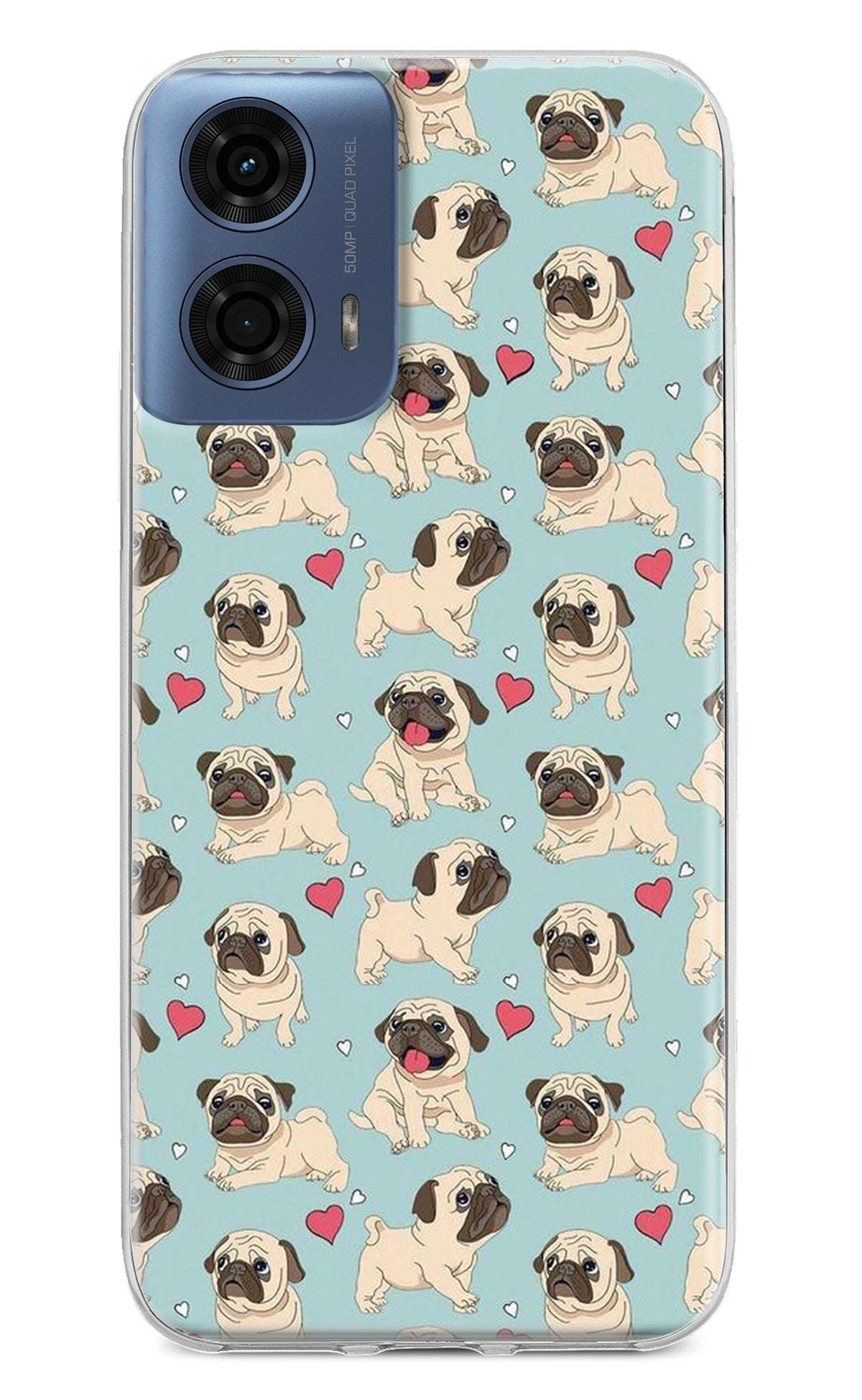 Pug Dog Moto G24 Power Back Cover