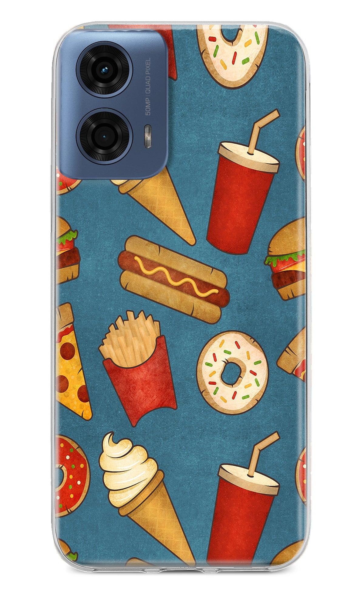 Foodie Moto G24 Power Back Cover