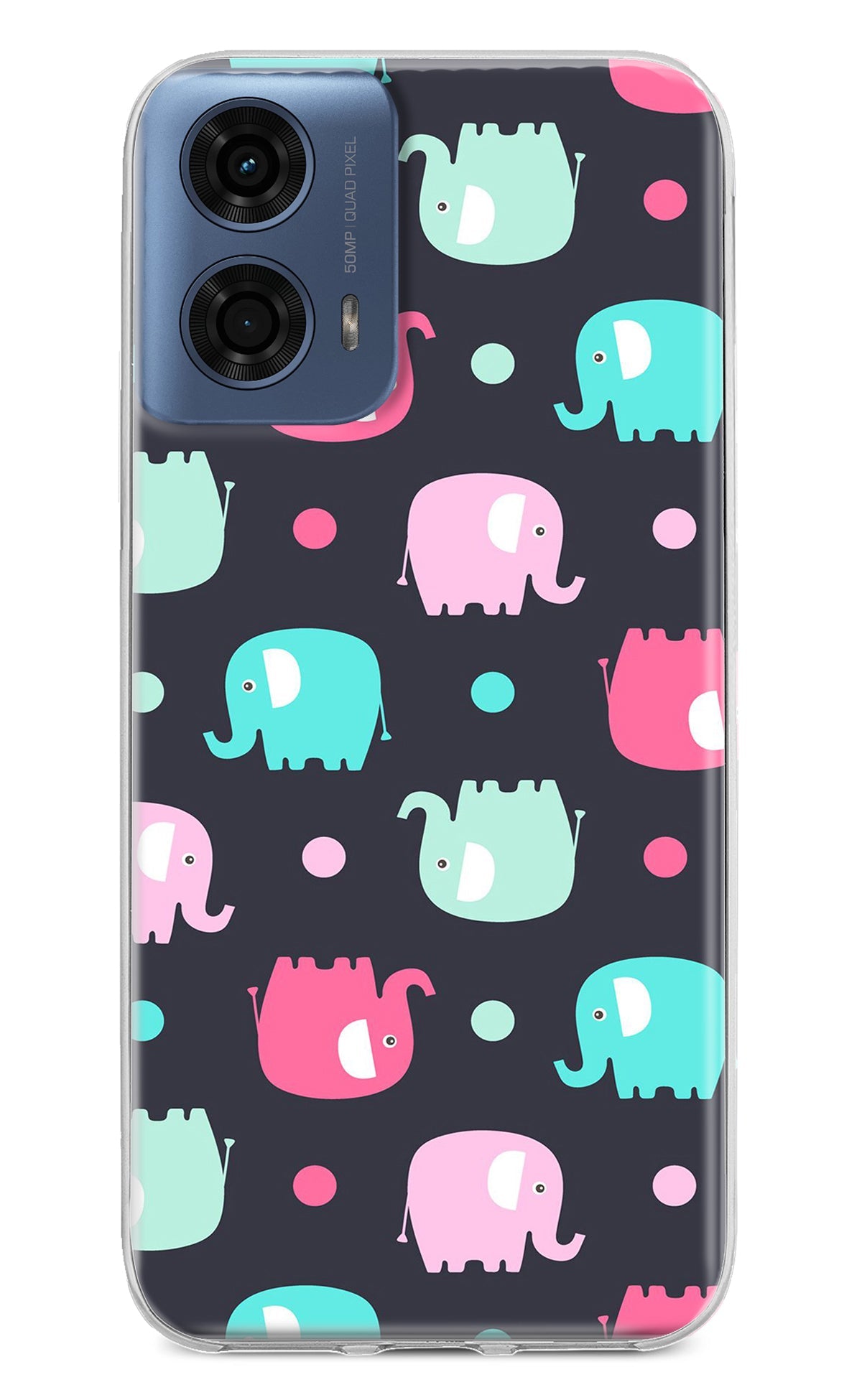 Elephants Moto G24 Power Back Cover