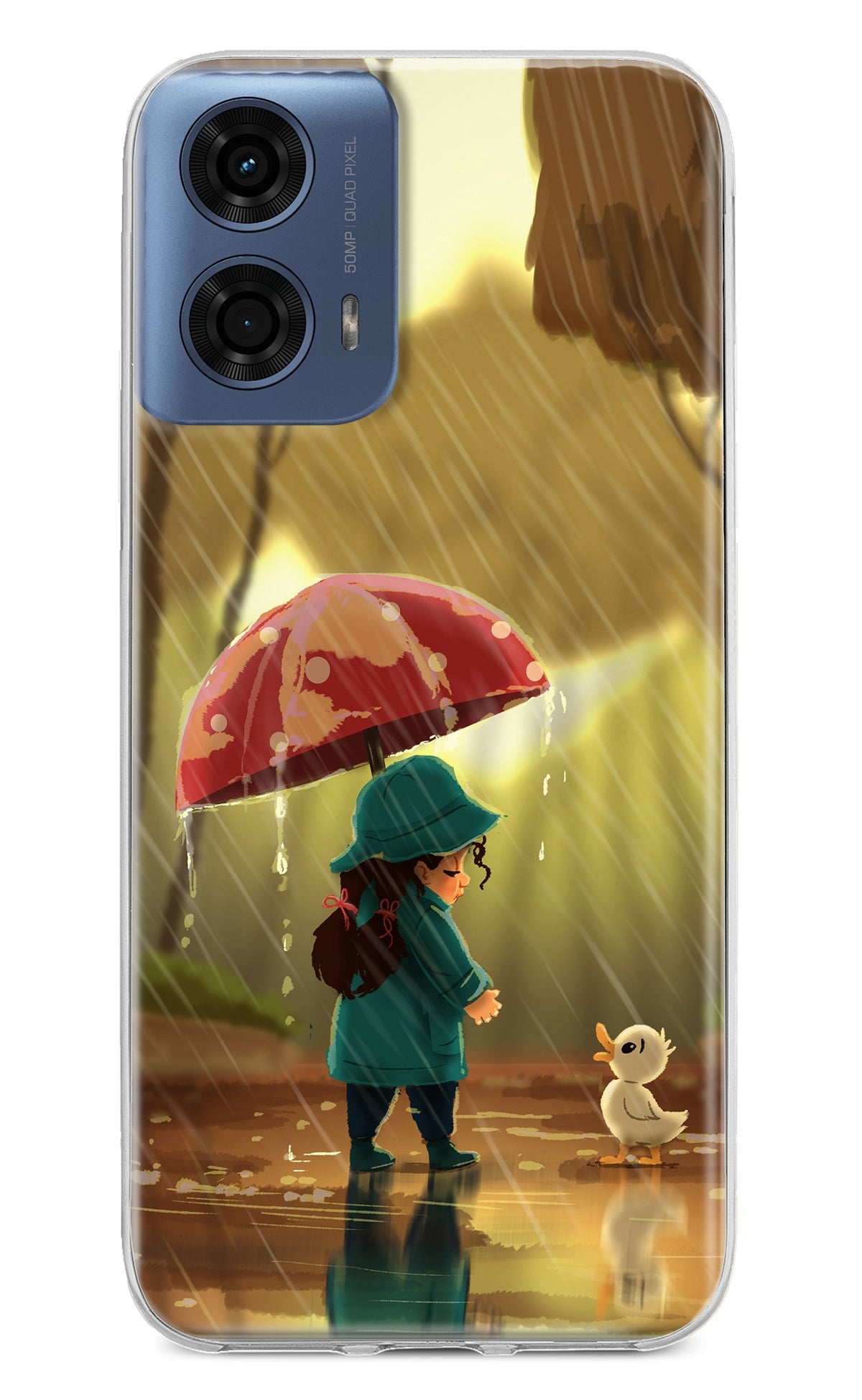 Rainy Day Moto G24 Power Back Cover